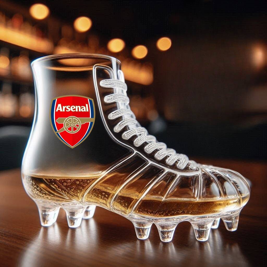 🥃👟Premier League Football Shoes Glass