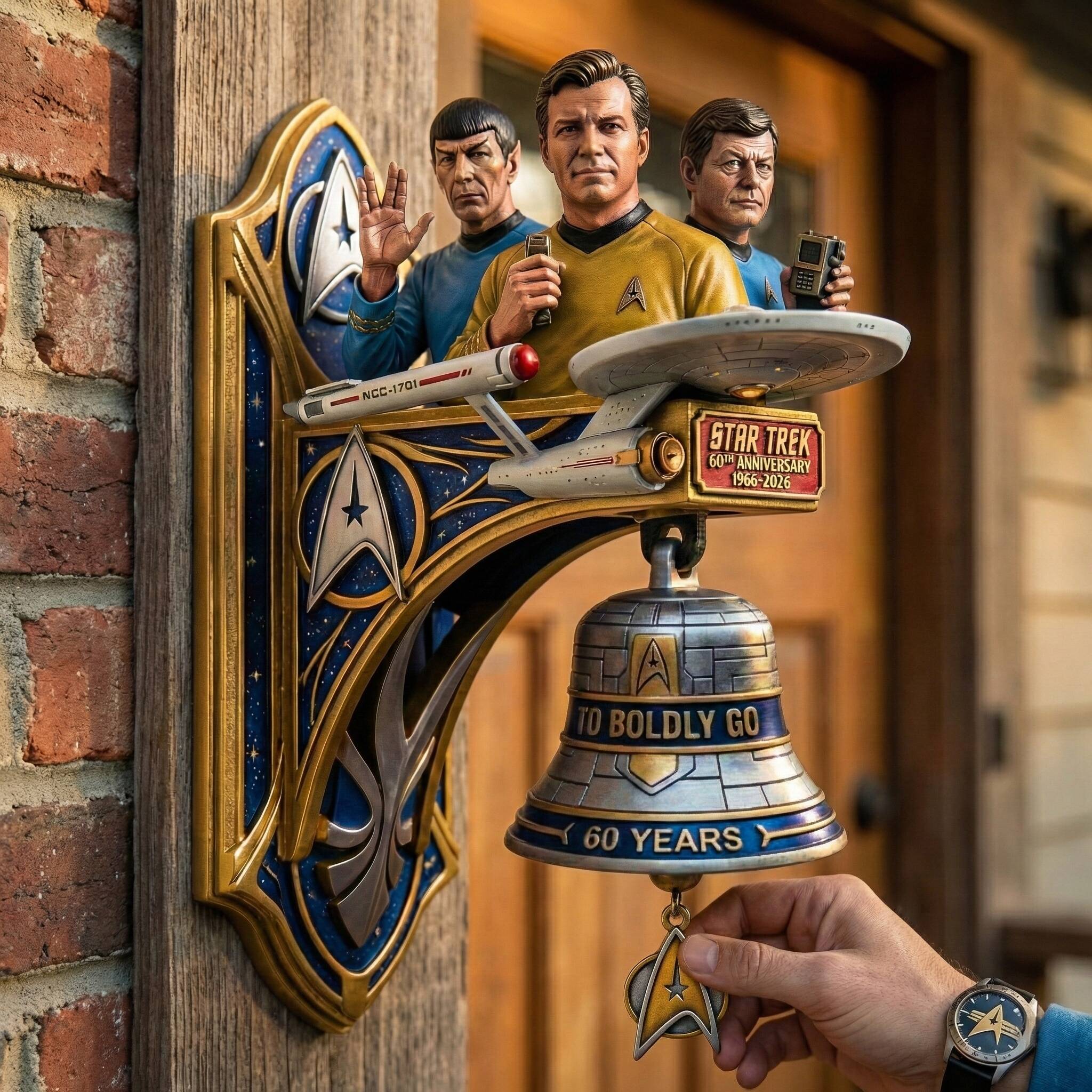 Star Trek 60th Anniversary Wall Bell
