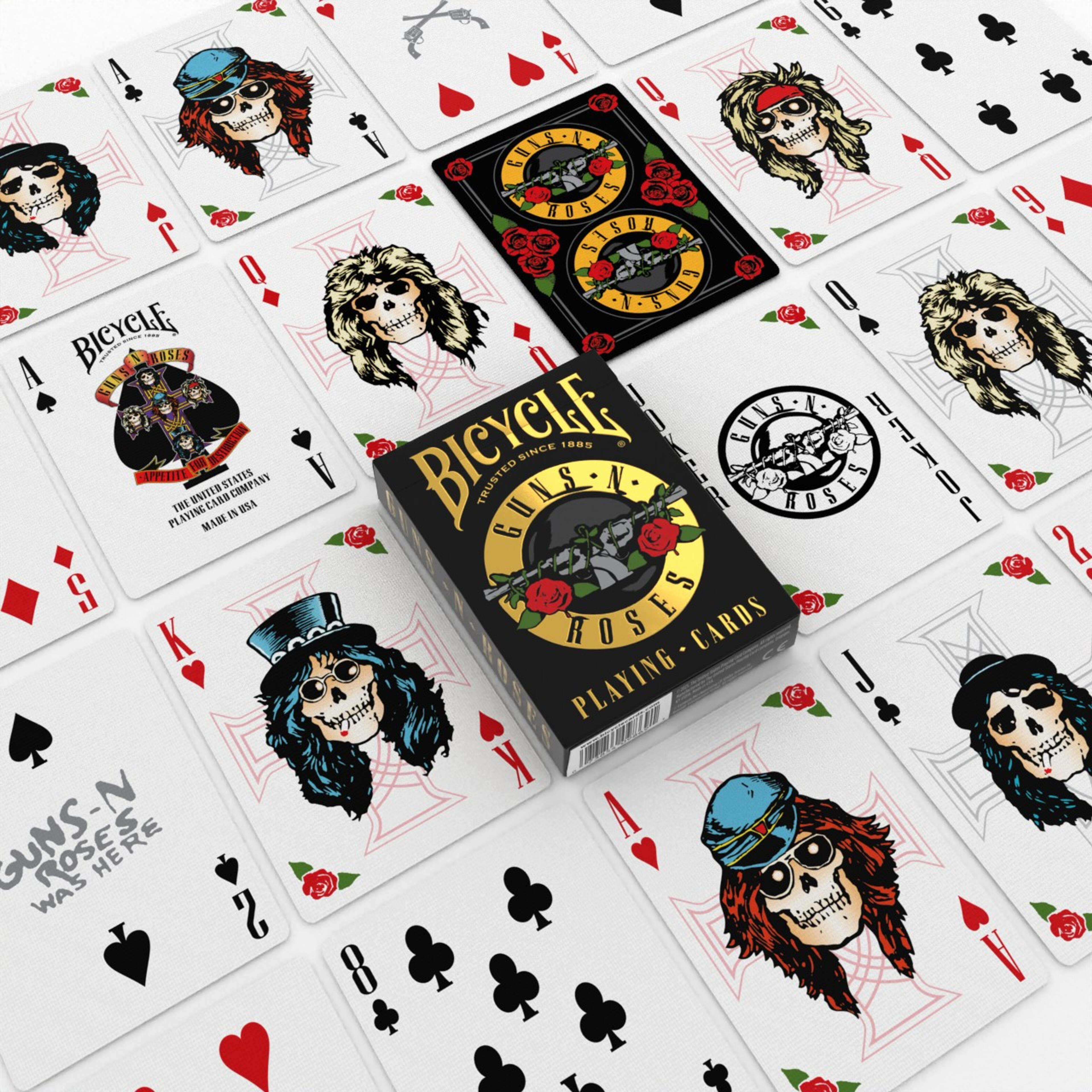 Guns N’ Roses Playing Cards