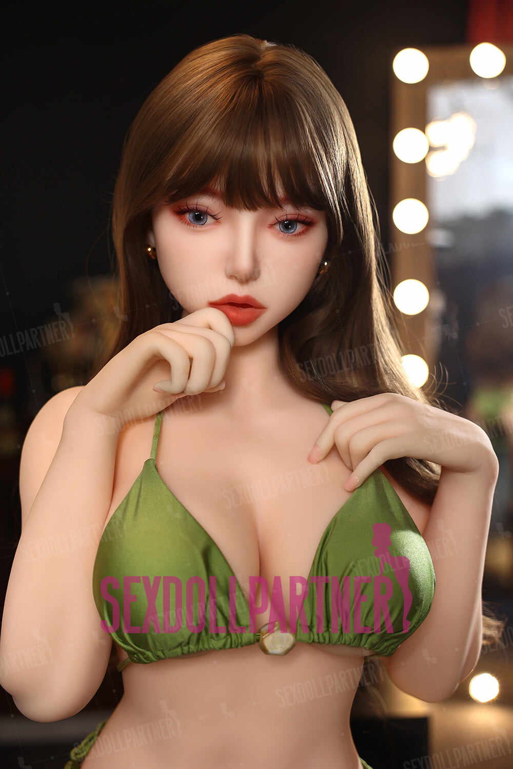 EU Stock - YAMIEE Niva 5ft35/ 163cm SNK40 Unique Design Curvy Good Girl Realistic Sex Doll Free 2nd Head