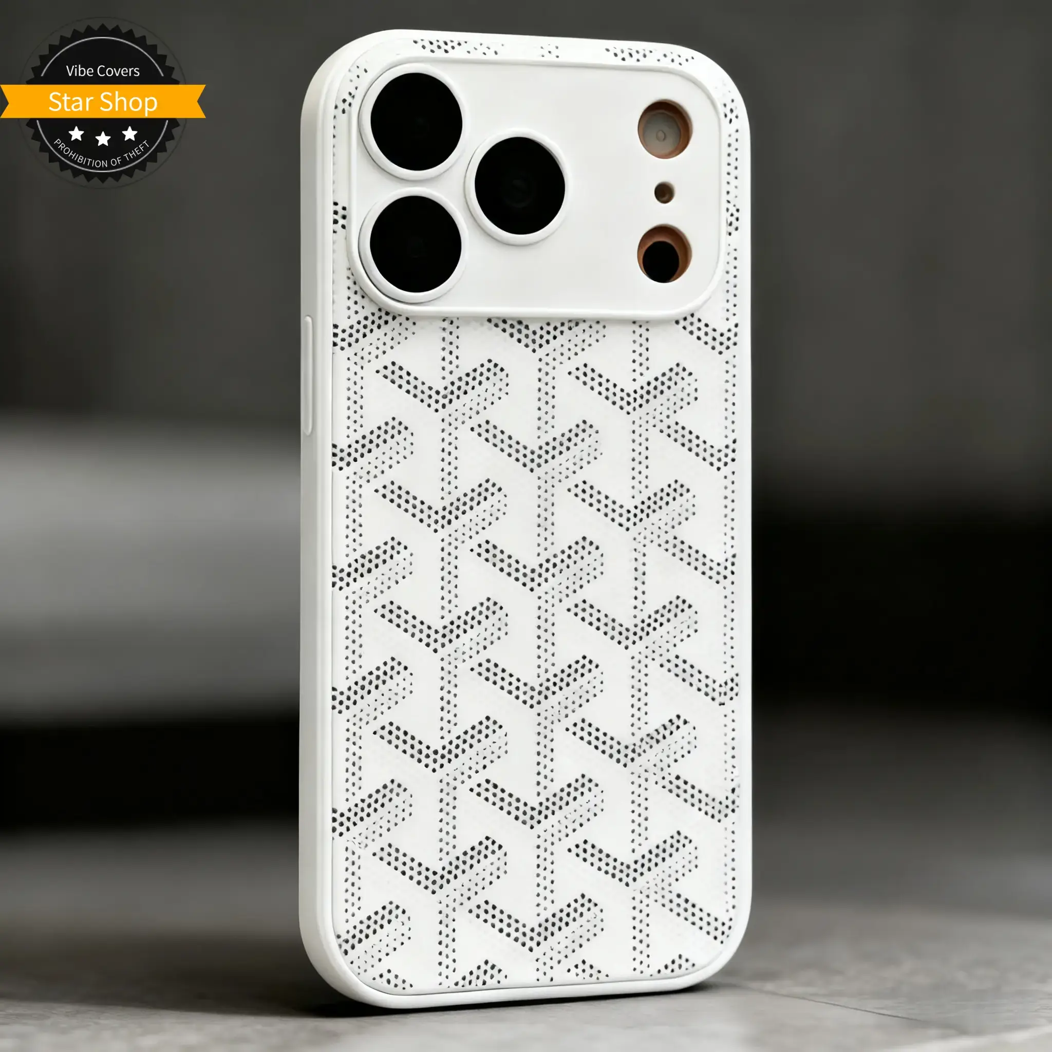 Trendy Full Coverage with Lens Protector IP 17 Pro Max Glass Back Panel 16 Pro Phone Case