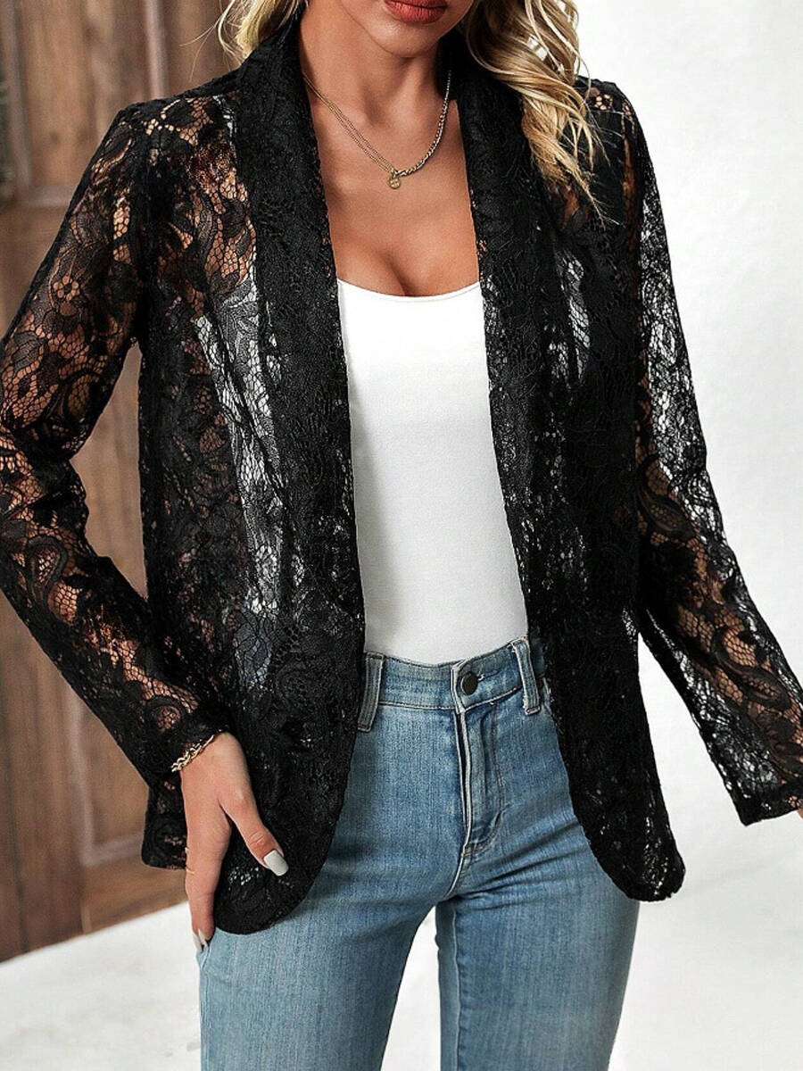 🔥Summer Arrivals🌟Women's Lace Shirt Jacket