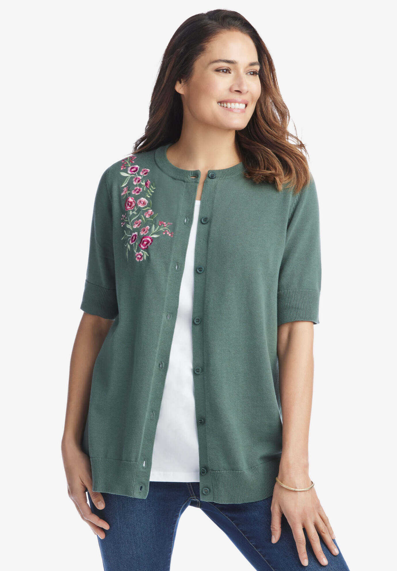 Perfect Elbow-Length Sleeve Cardigan