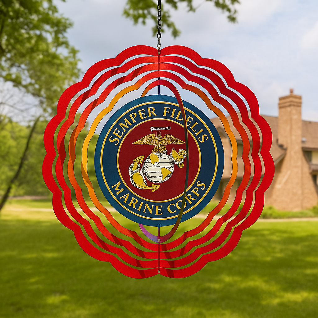 U.S. Military Honor Wind Spinner