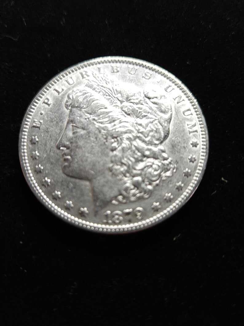 1879   Silver Morgan Dollar AU   Key date   Lot#661