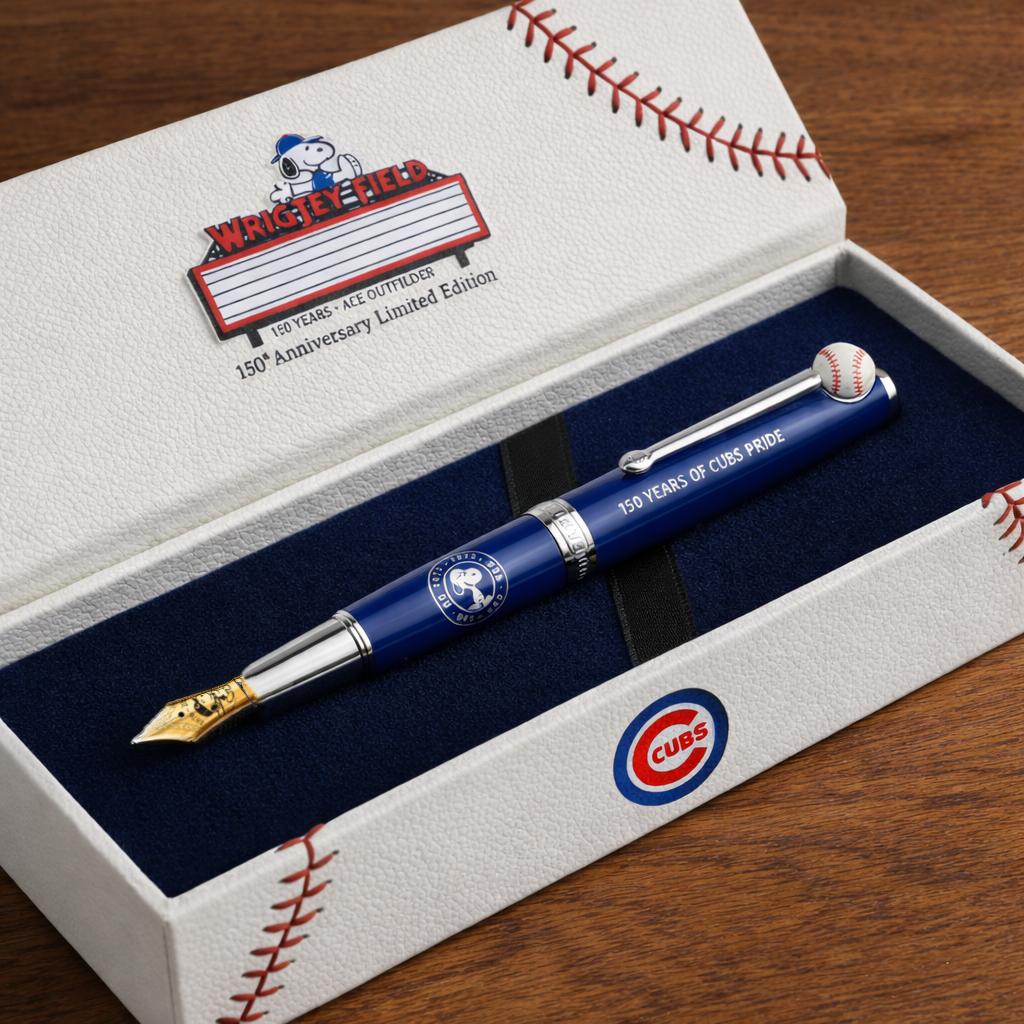 Snoopy × Chicago Cubs 155th Anniversary Fountain Pen