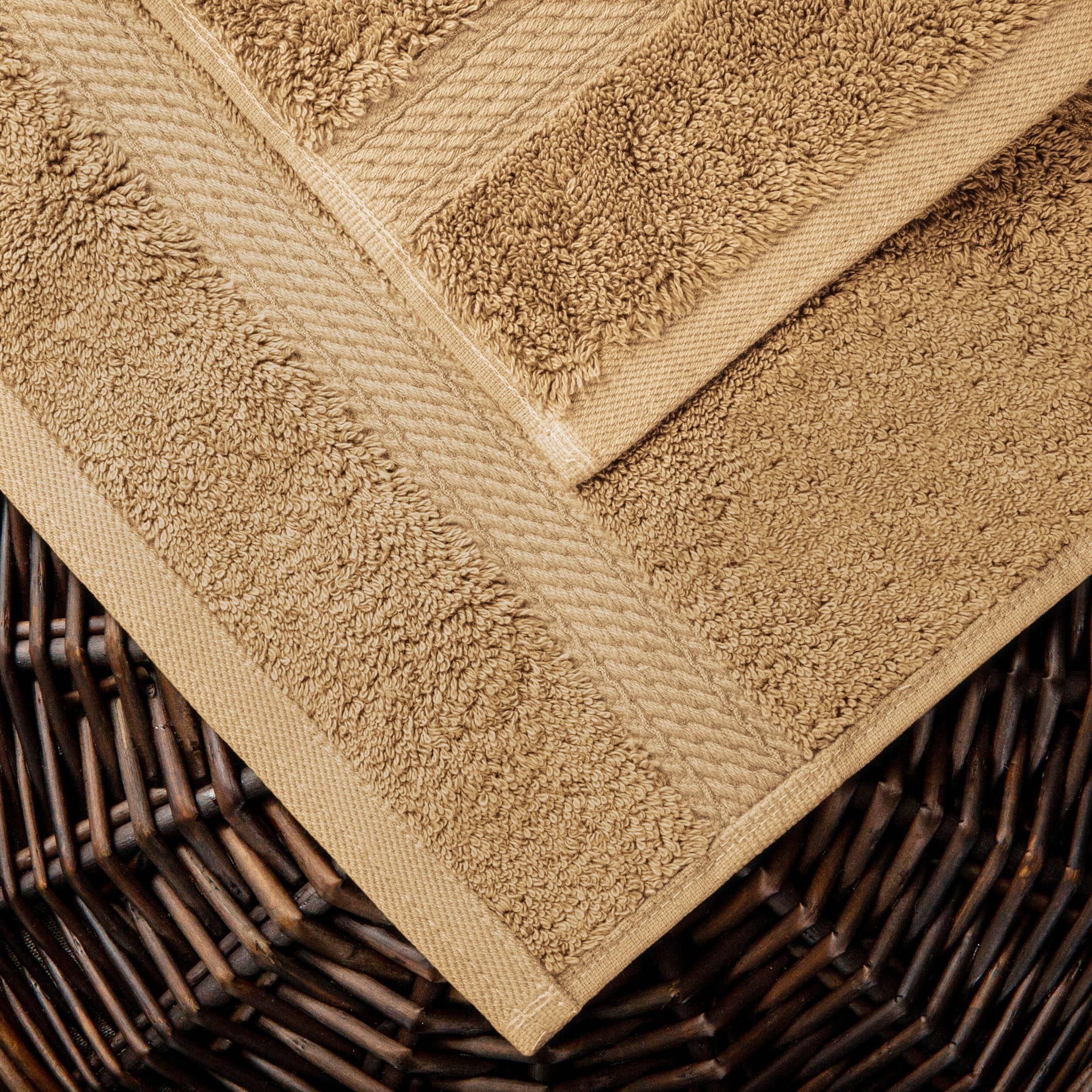 Superior Egyptian Cotton Pile Heavyweight 6-Piece Towel Set