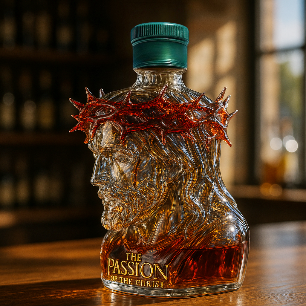 Passion of the Christ Commemorative Whiskey Bottle