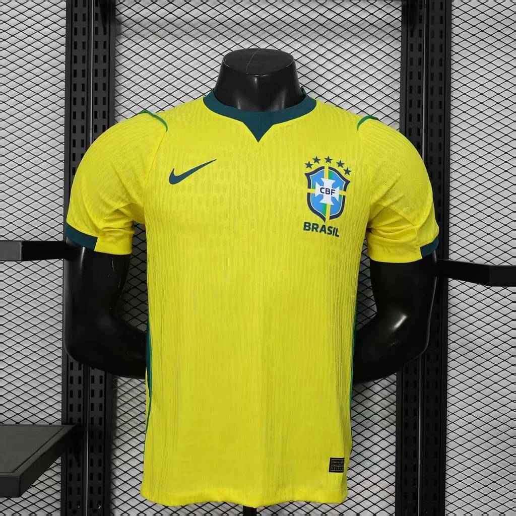 2026 Player version Brazil national team Home Football Jersey