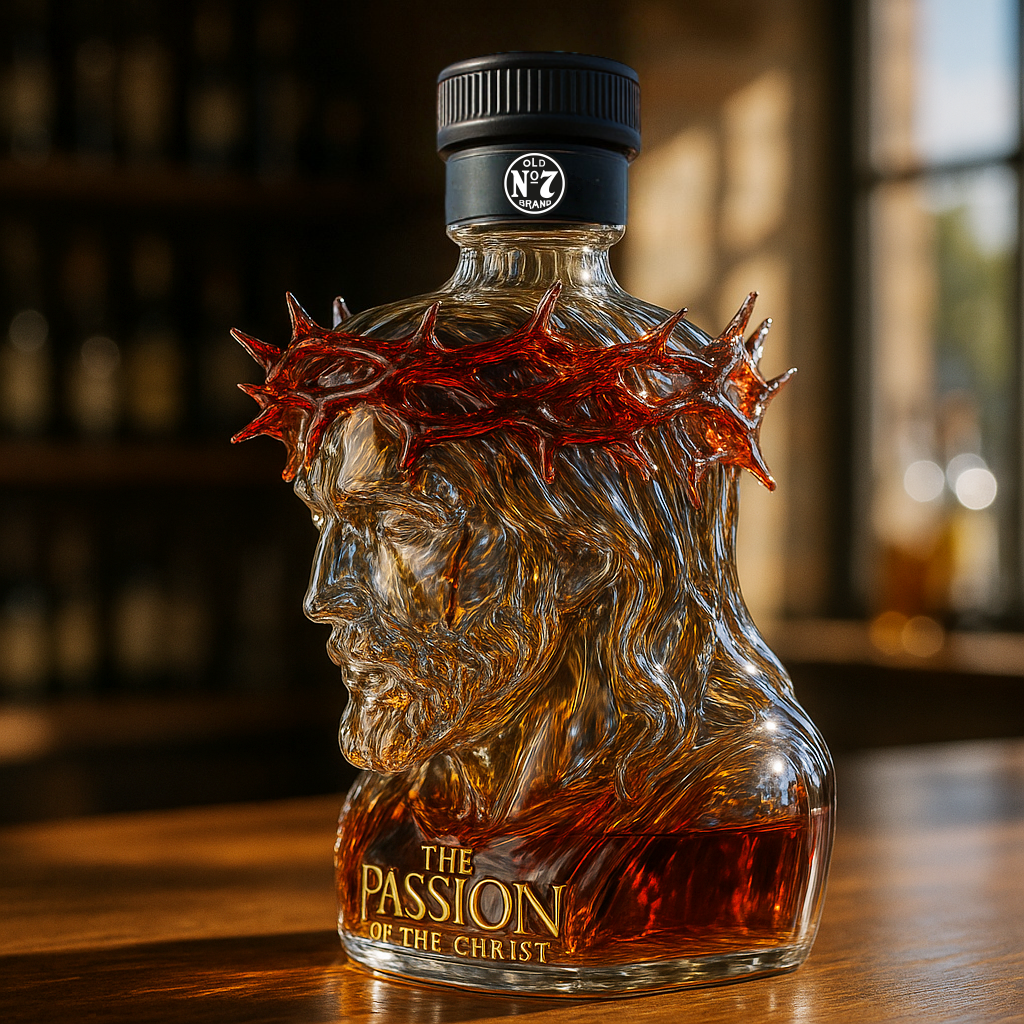 Passion of the Christ Commemorative Whiskey Bottle