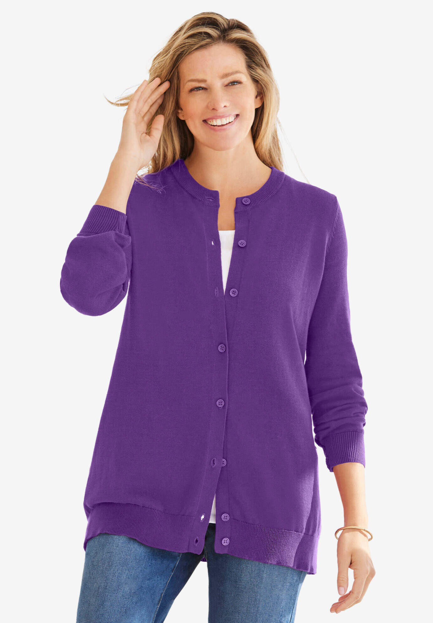 Perfect Long-Sleeve Cardigan