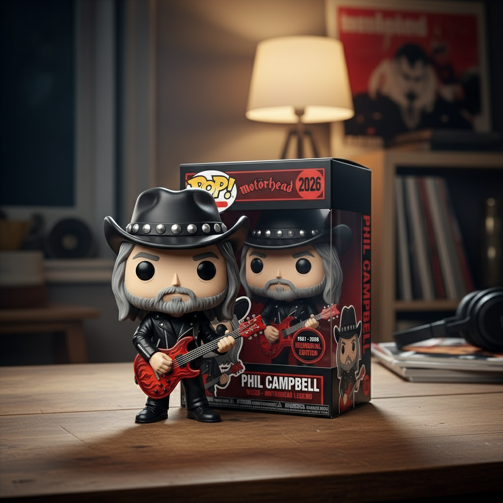 Phil Campbell Commemorative POP! Figurine丨1961-2026