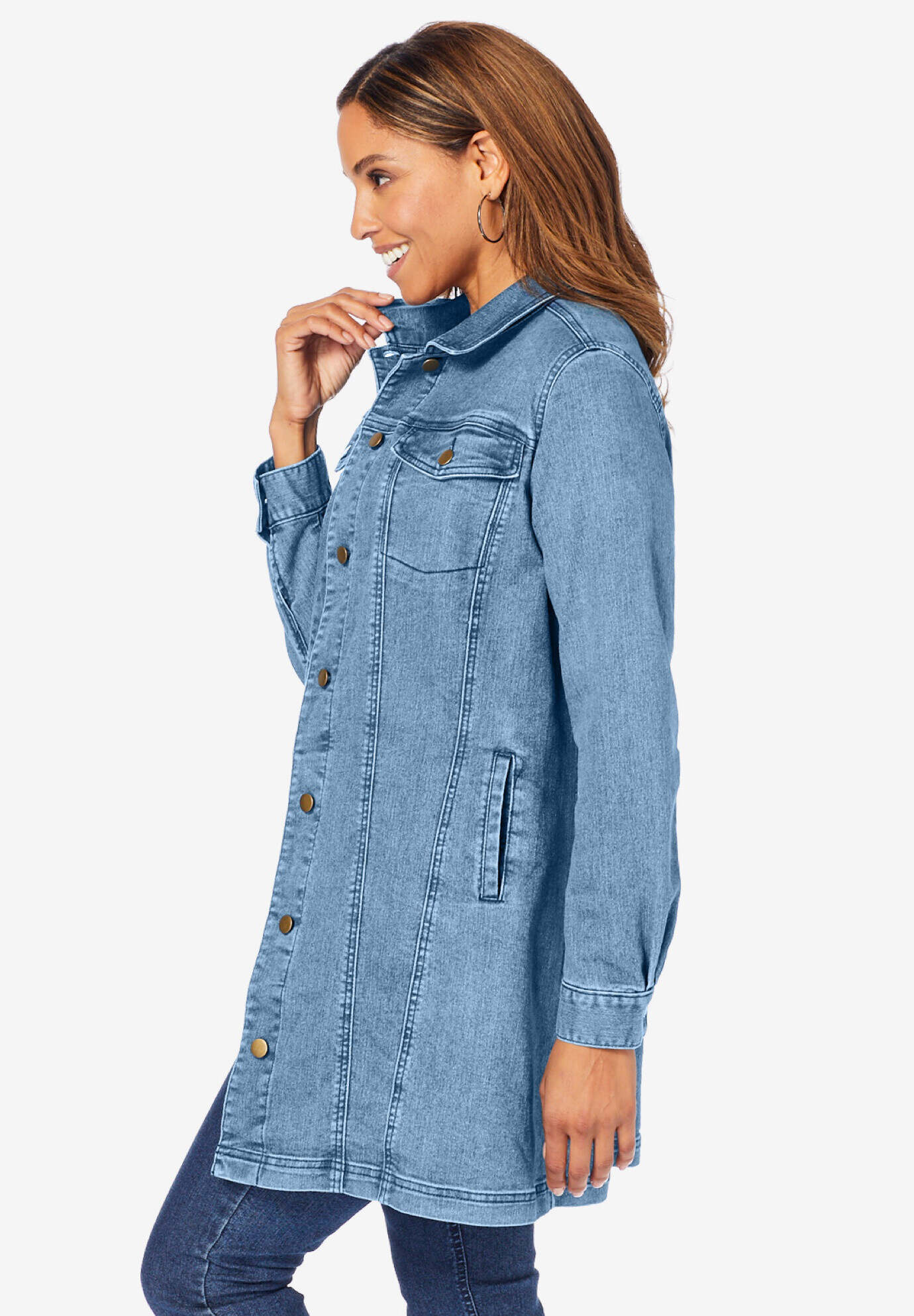 Long Denim Jacket
