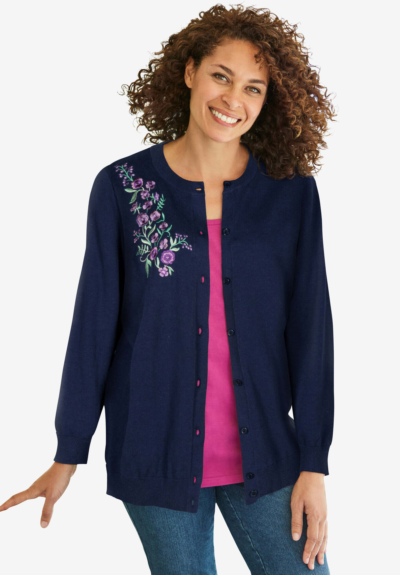 Perfect Long-Sleeve Cardigan