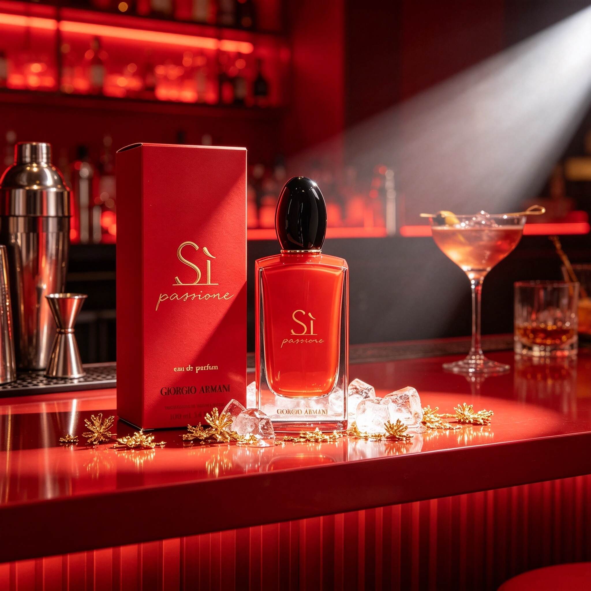 Armani Si Passione Red Passion Women's EDP, Pear & Rose Scent Perfume-100ml