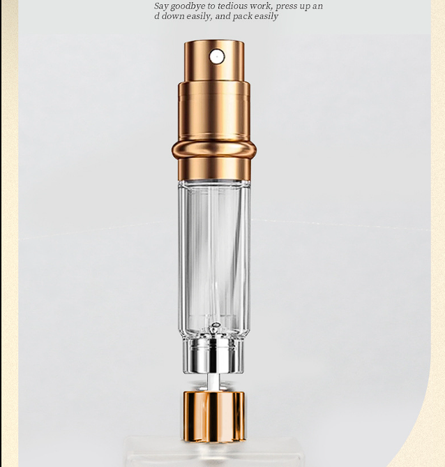 Retro portable perfume bottle for high-end individualized spray perfume