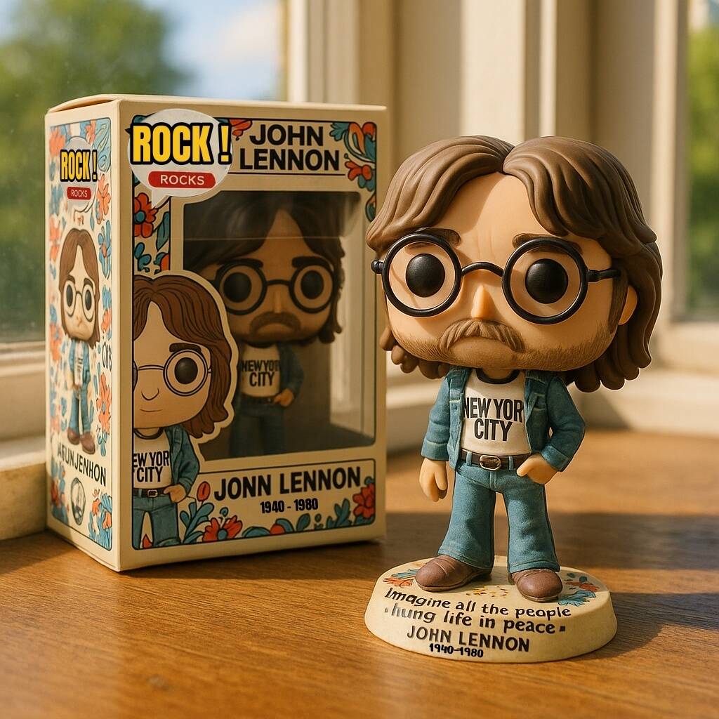 John Lennon 1940–1980 Memorial Pop Figure!