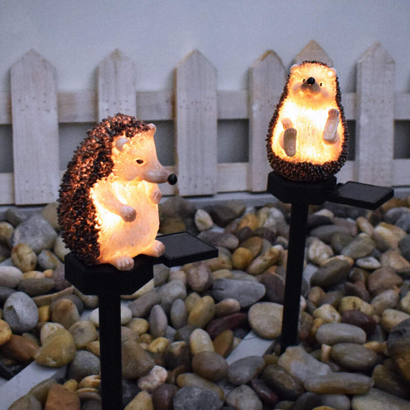 1pc LED Landscape Lamp, Animal Shape Solar Lamp, For Courtyard, Garden, Lawn & Outdoor Decoration