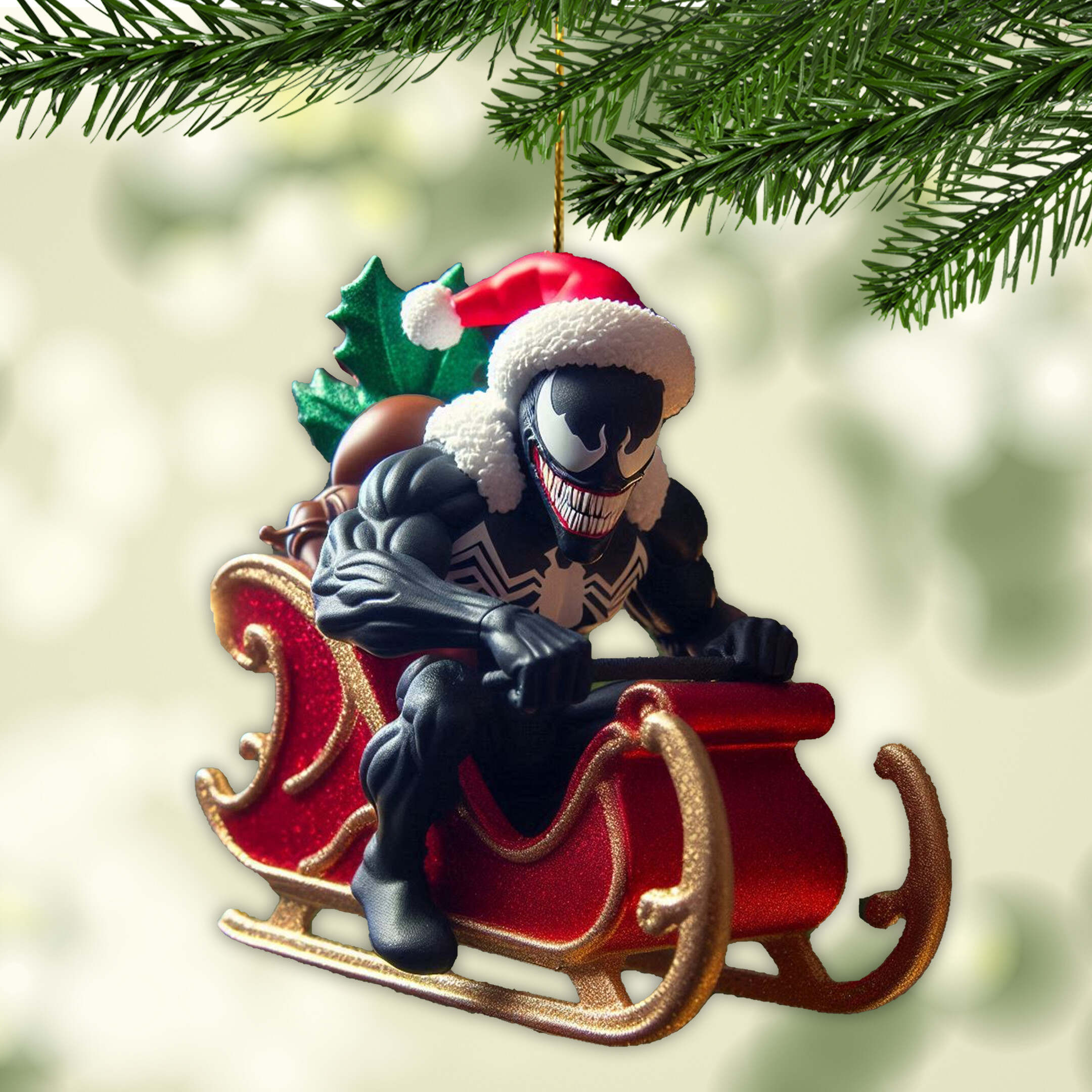 Venom Christmas Ornaments