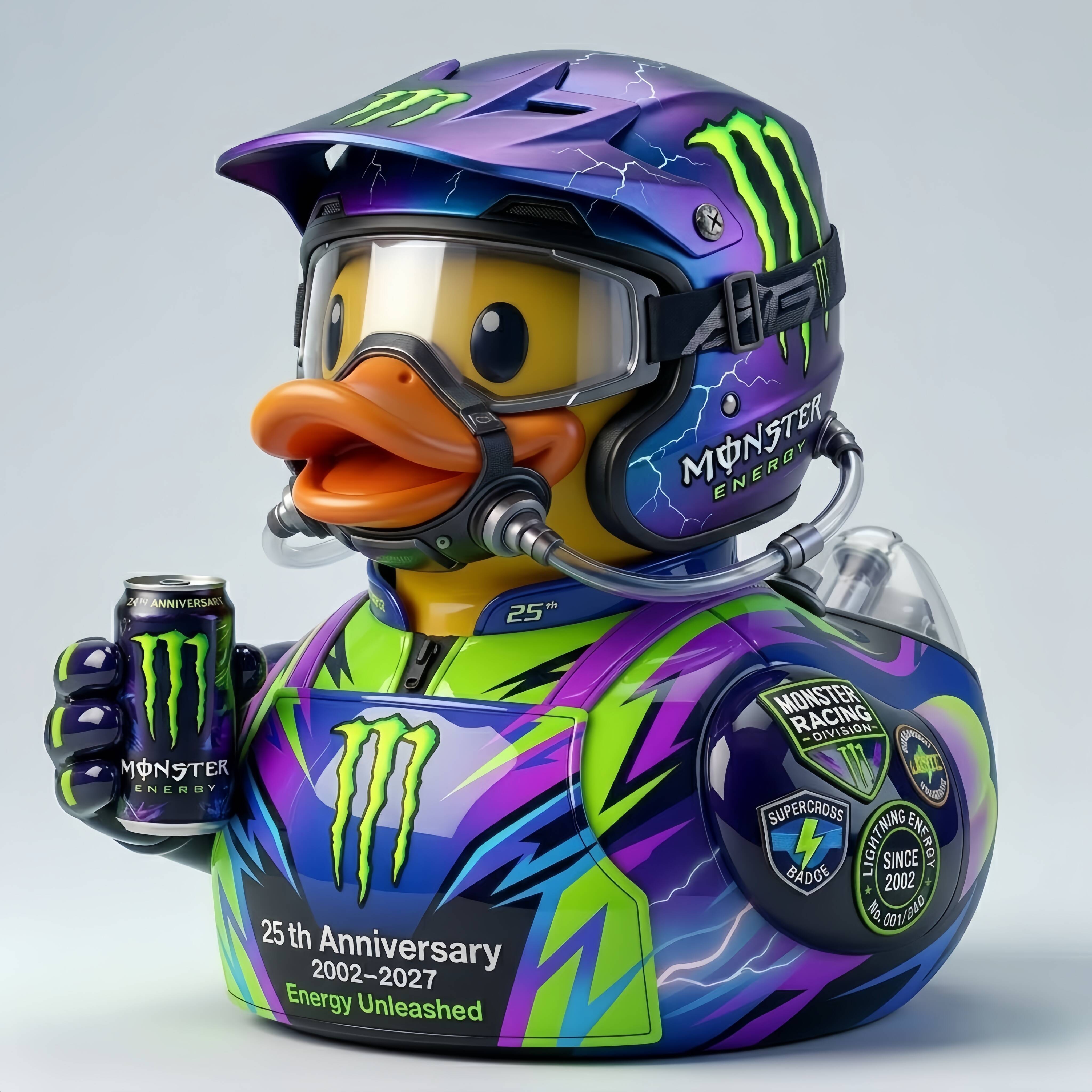 Monster Energy 25th Anniversary Racing Duck 🦆⚡