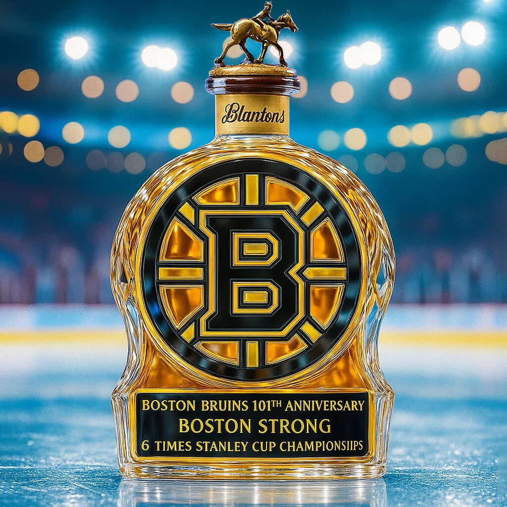 Boston Bruins Honor Whisky Bottle