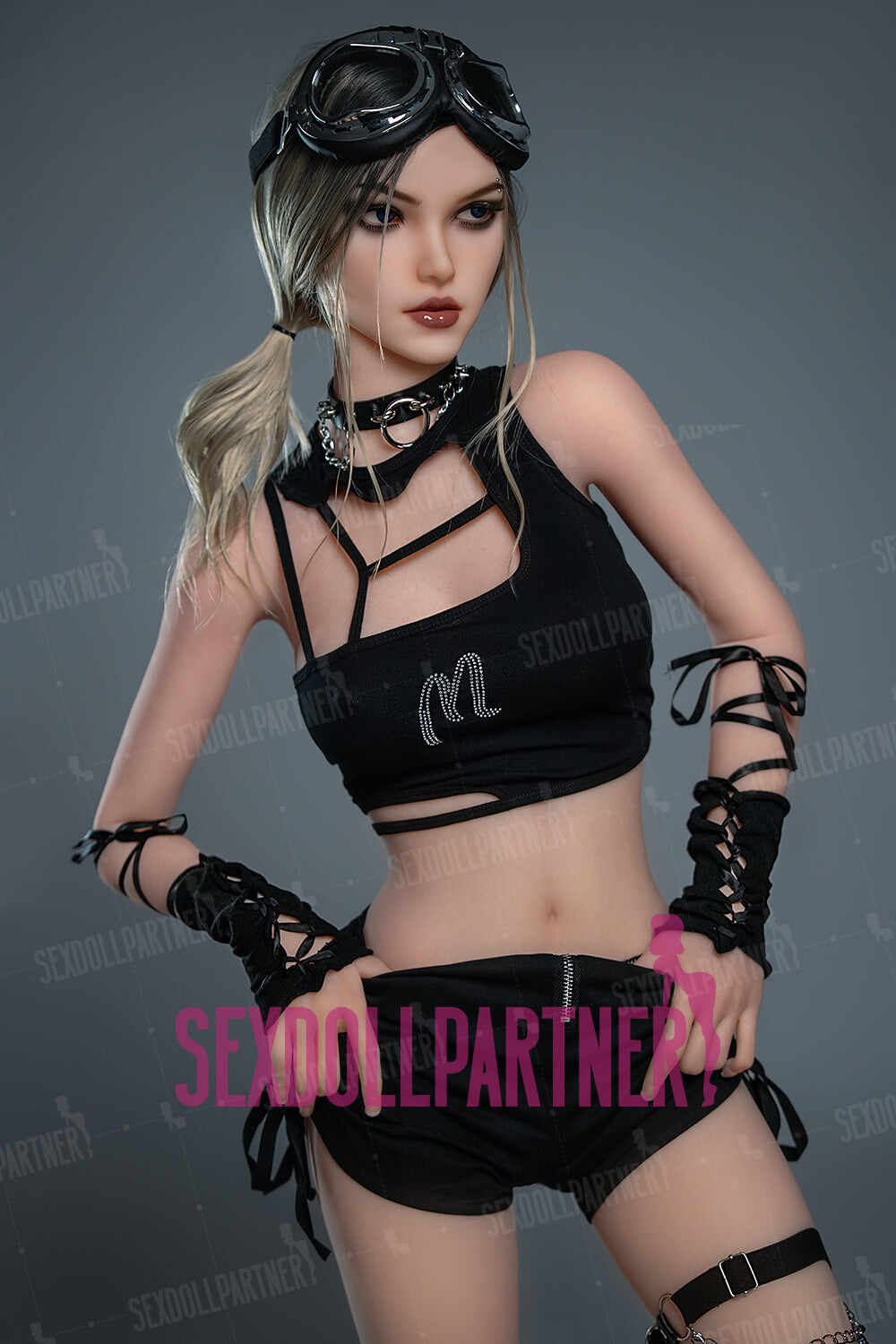 EU Stock - YAMIEE Elva Unique Design 4.92ft/ 150cm K50 TPE Small Boobs Skinny Sex Doll