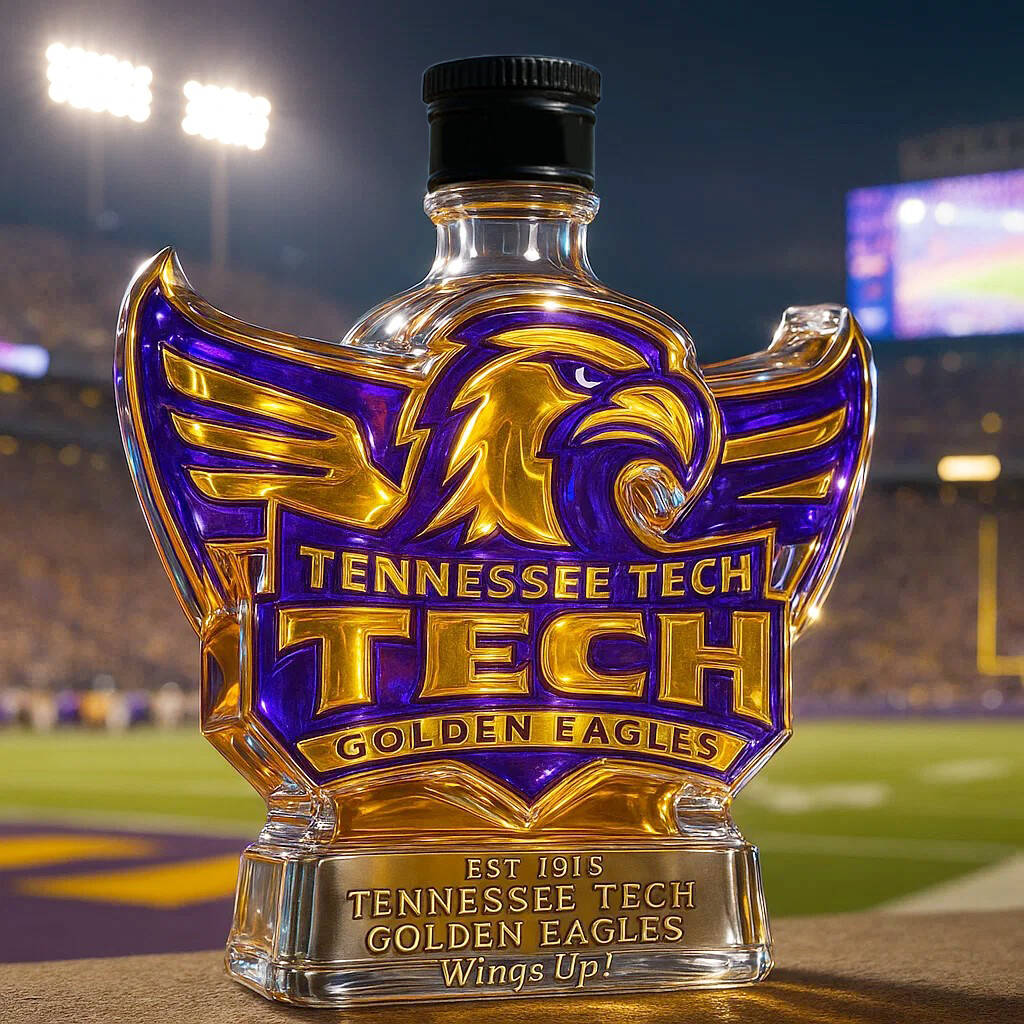 TTH Golden Eagles Limited Edition Whiskey Bottle