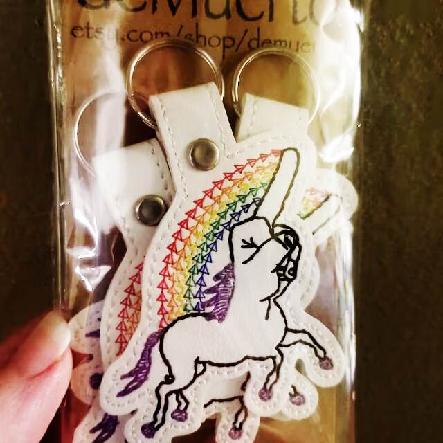 ✨F*ck U-nicorn Keychain