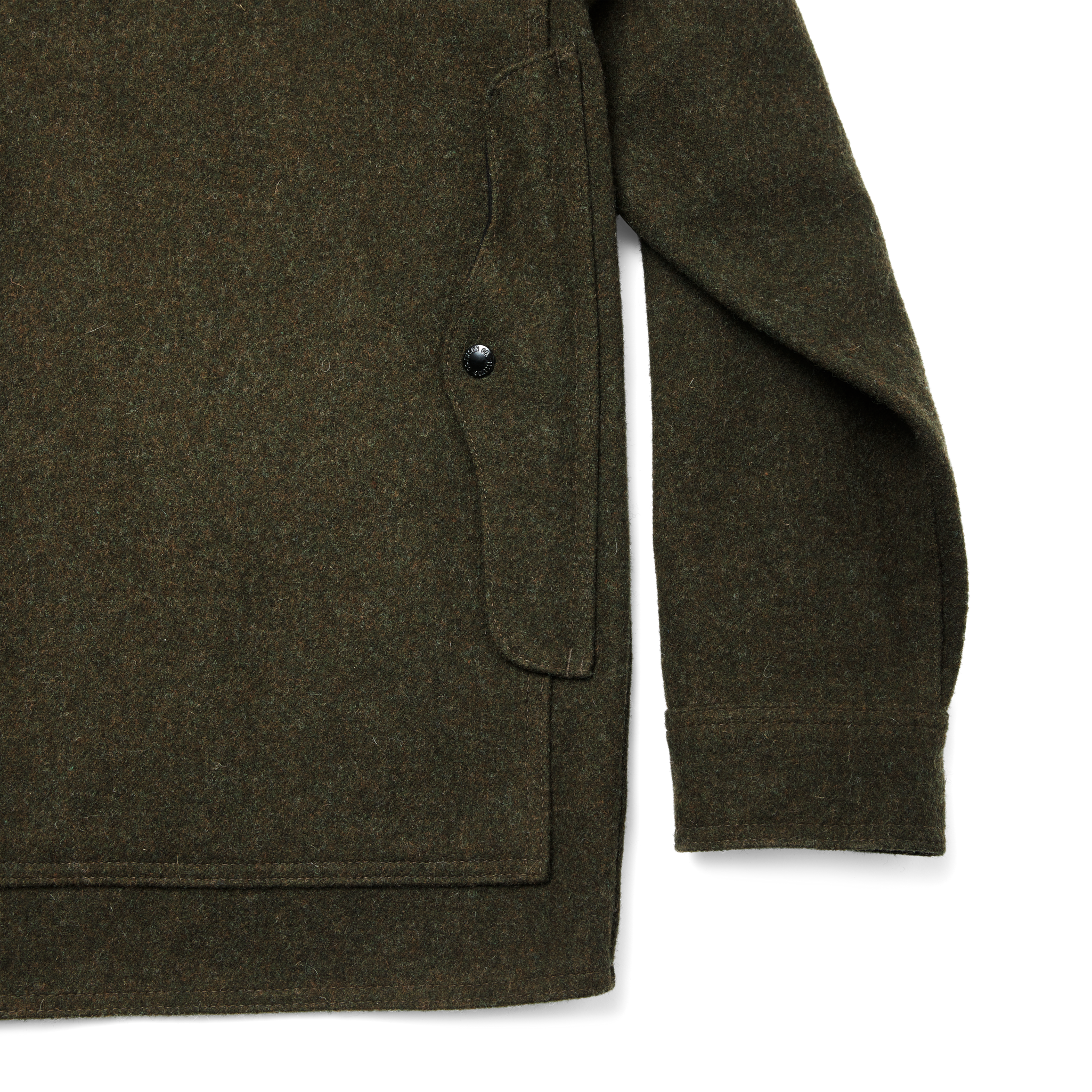 Mackinaw Wool Cruiser Jacket - Forest Green
