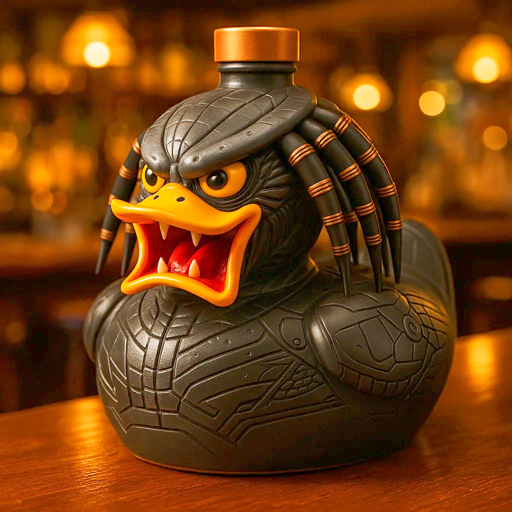 Xenomorph Duck Whisky Bottle