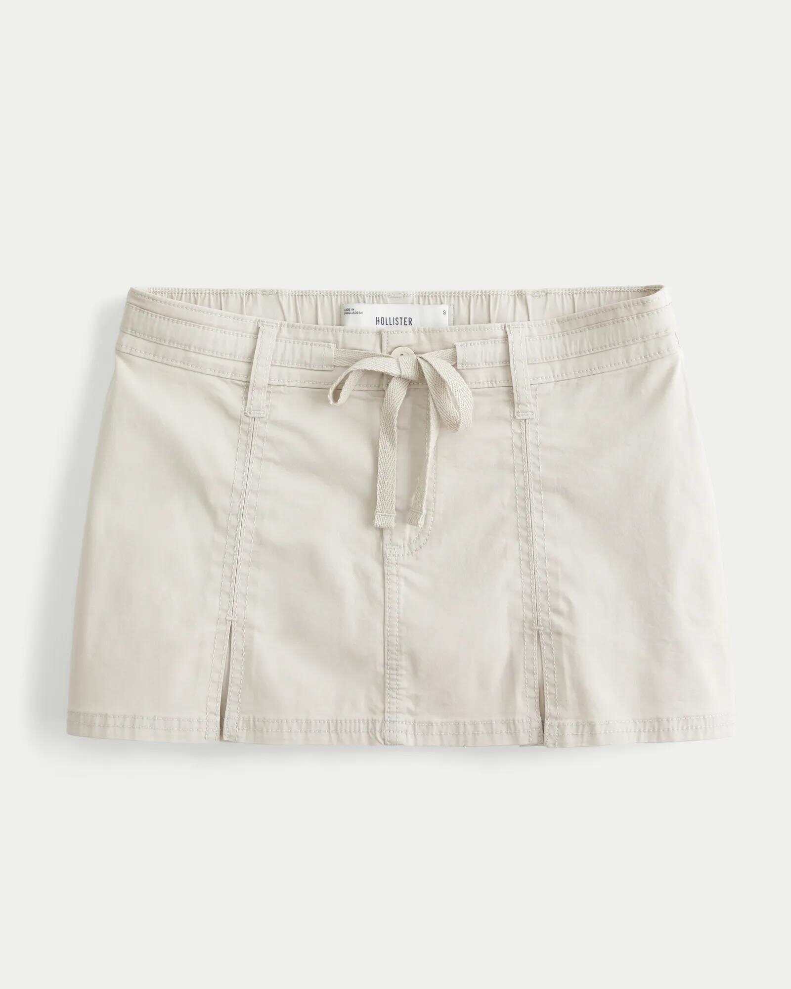 Pleated Mini Skirt