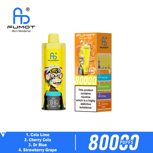 Fumot 4in1 80K -Disposable Vape