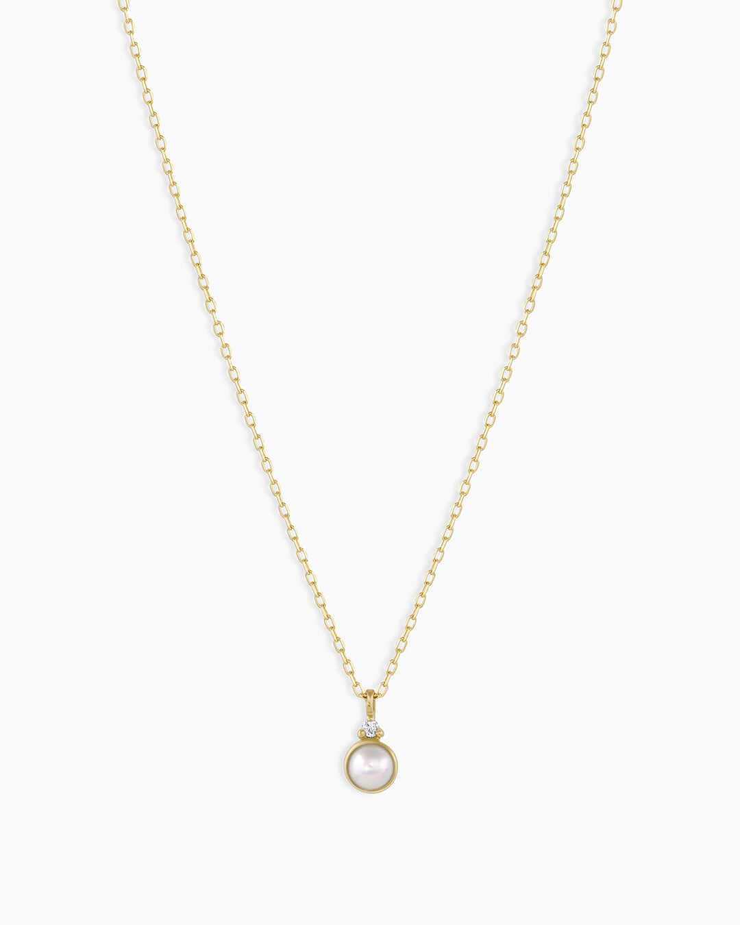 14k Gold Birthstone Necklace