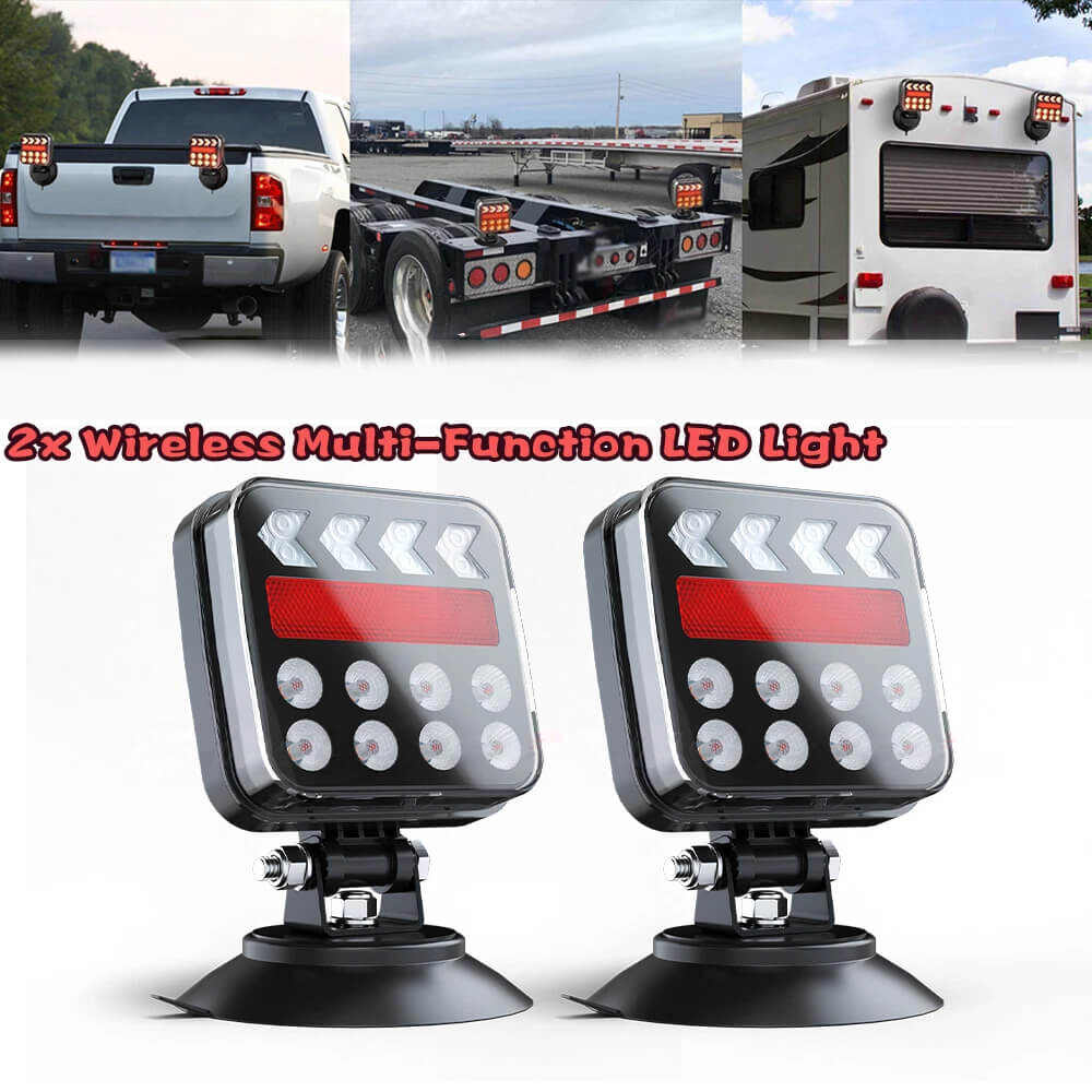 Magnetic Wireless Trailer Lights