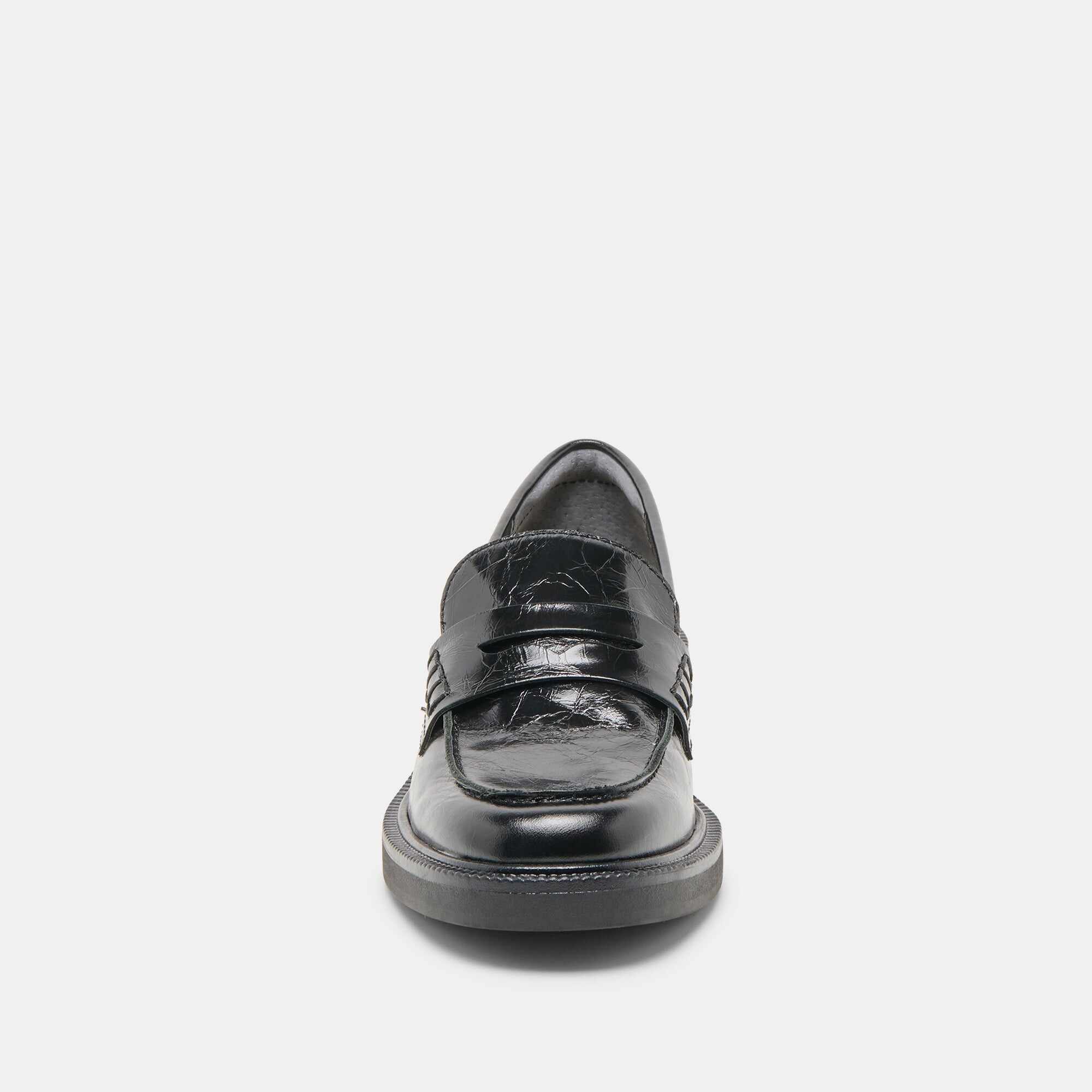 TIGGY LOAFERS MIDNIGHT CRINKLE PATENT