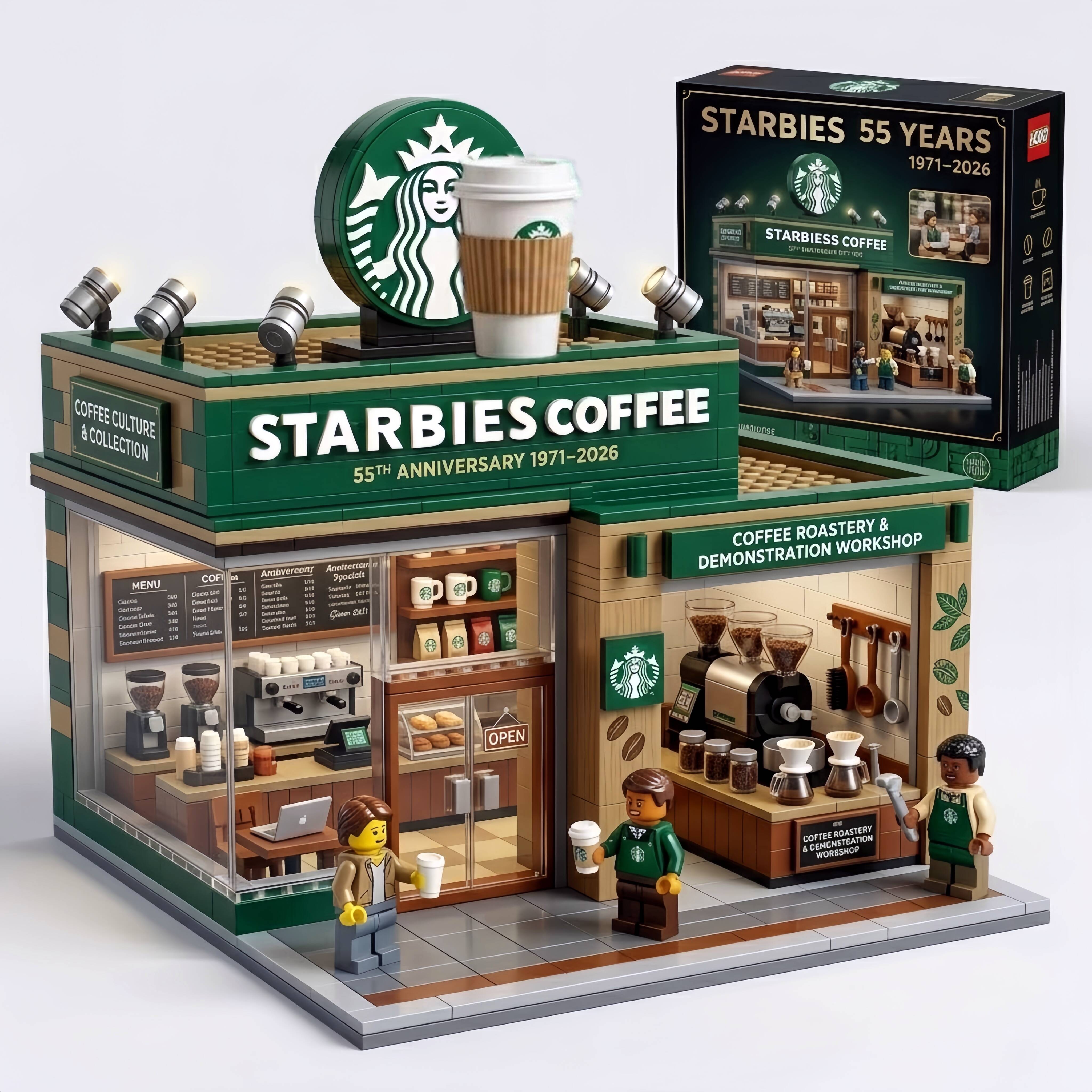 Starbucks 55th Anniversary Collector Brick Edition（1971-2026）