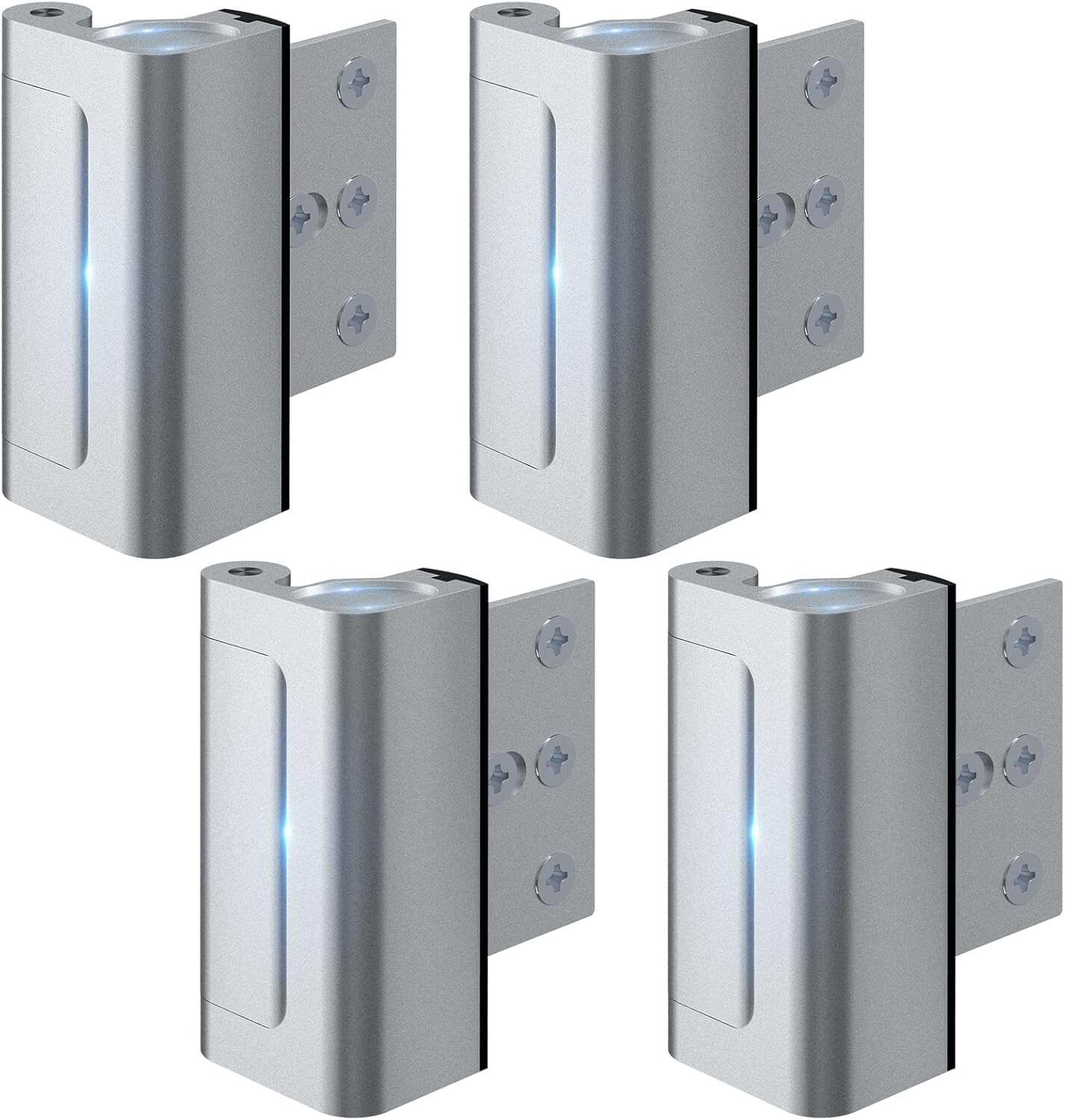 2 Pack Door Reinforcement Lock, Child Proof Home Security Lock