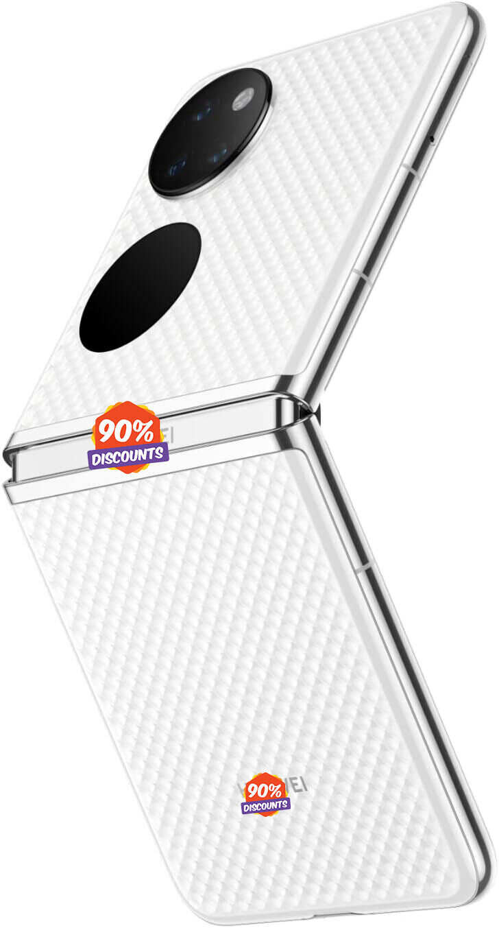 P50 Pocket 256GB 8GB RAM Factory Unlocked (GSM Only | No CDMA - not Compatible with Verizon/Sprint) | No Google Play Installed - White