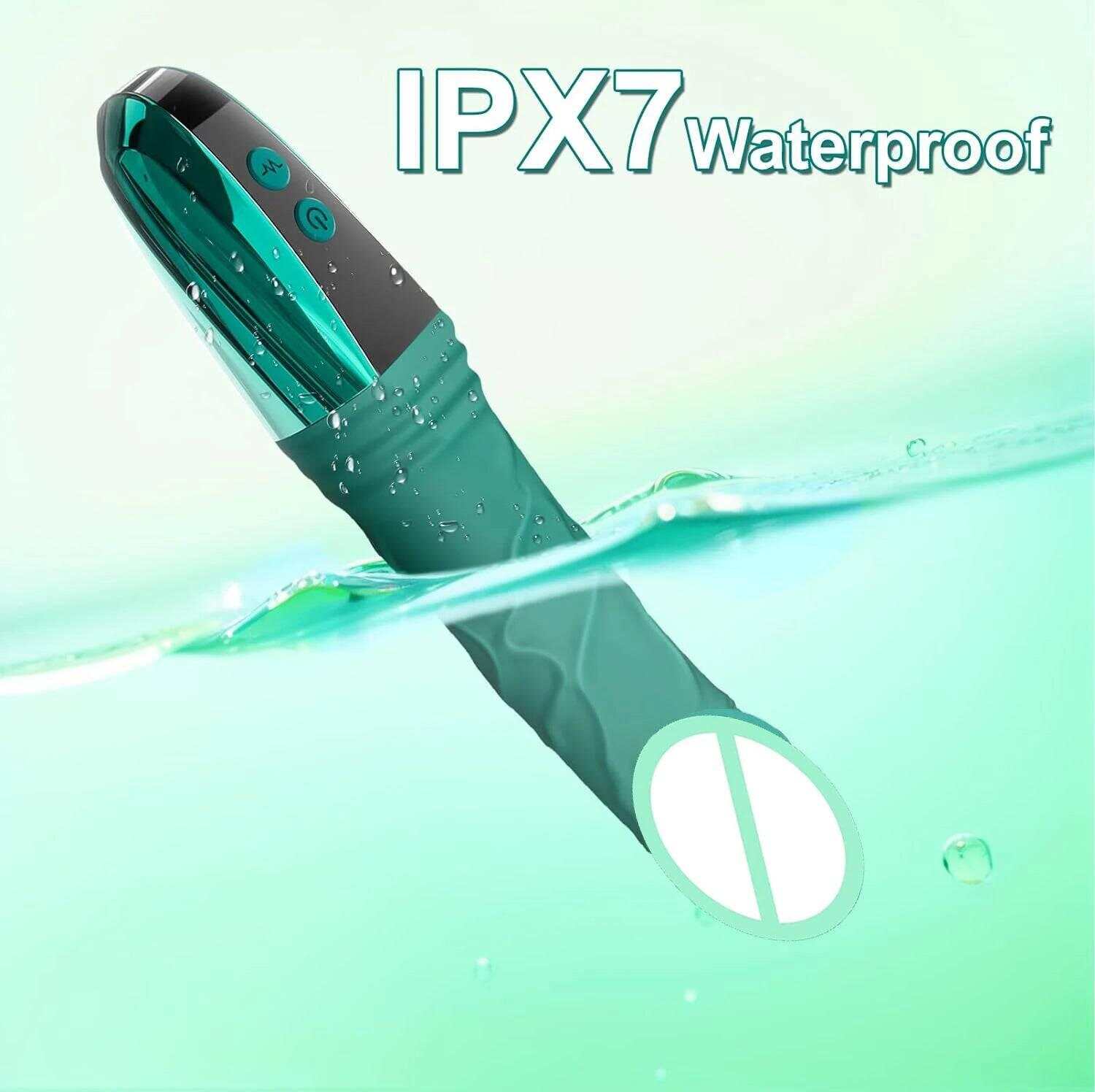 LCD Display 12-Power Vibrator – Clitoris, Nipple & G-Spot Stimulator