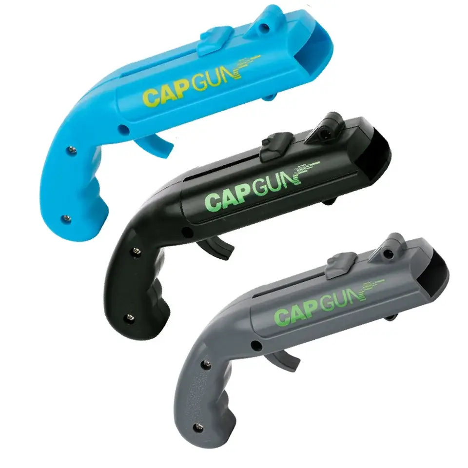 3PC Cap Gun Shooting Bottle Opener-Launches Caps for World Cup Parties, BBQs Adult Gatherings, Fun Gadget for Sports Events