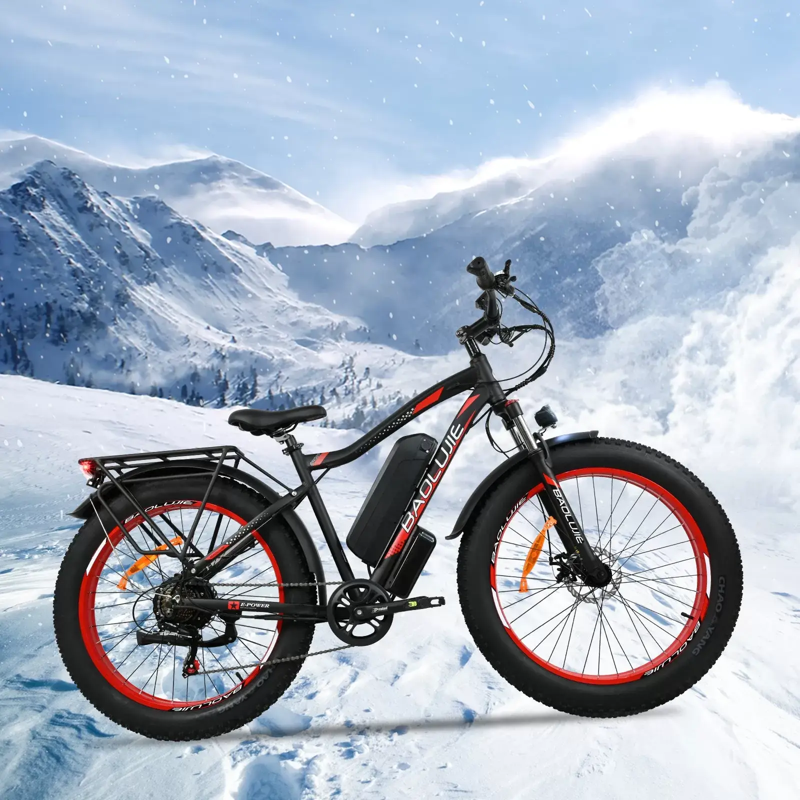 E-bike DP2619 Spoke Tire Type 48V 13AH 750W Performance Motor