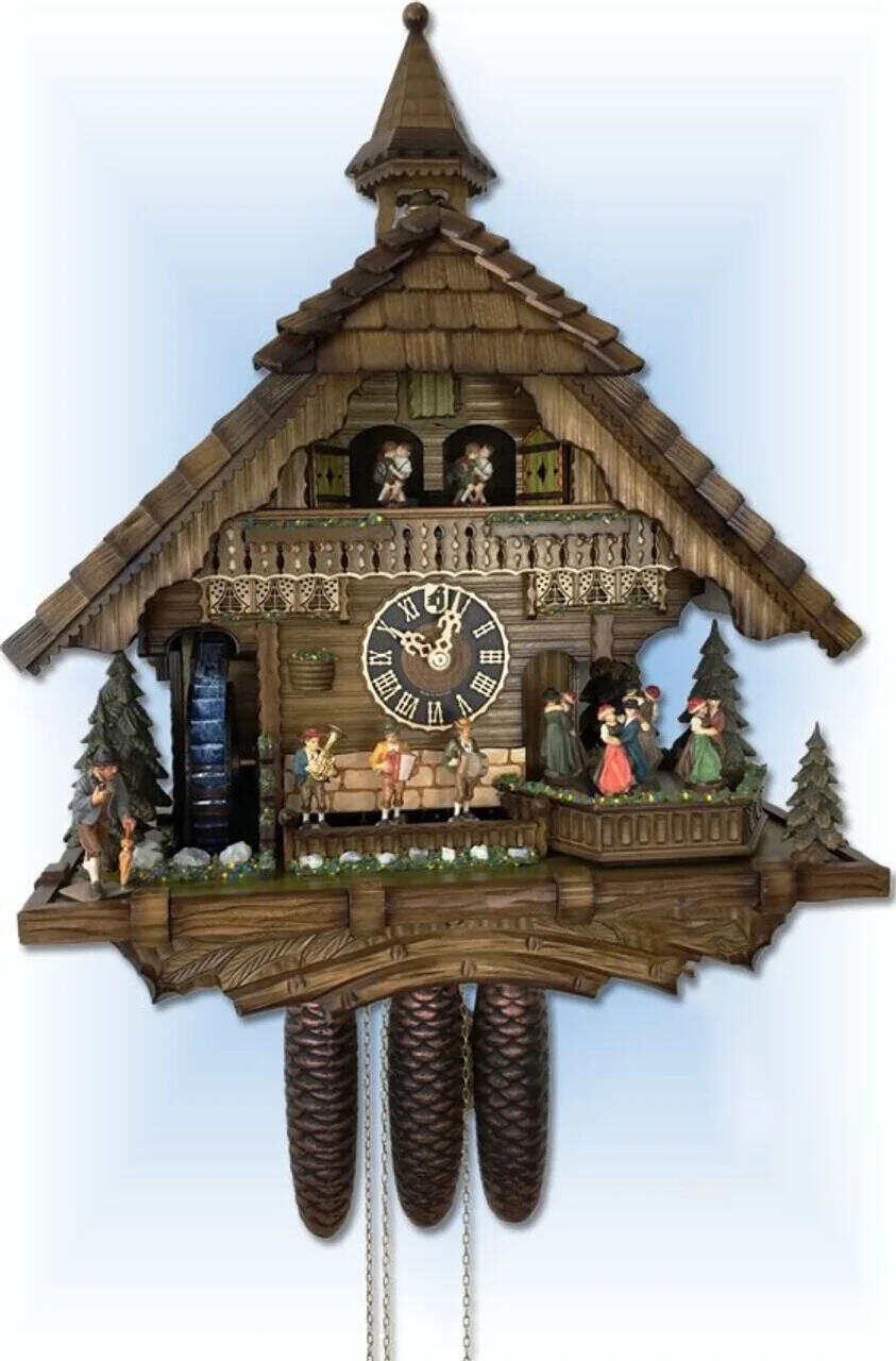 GERMAN CUCKOO CLOCK-GERMAN BLACK FOREST CUCKOO CLOCK