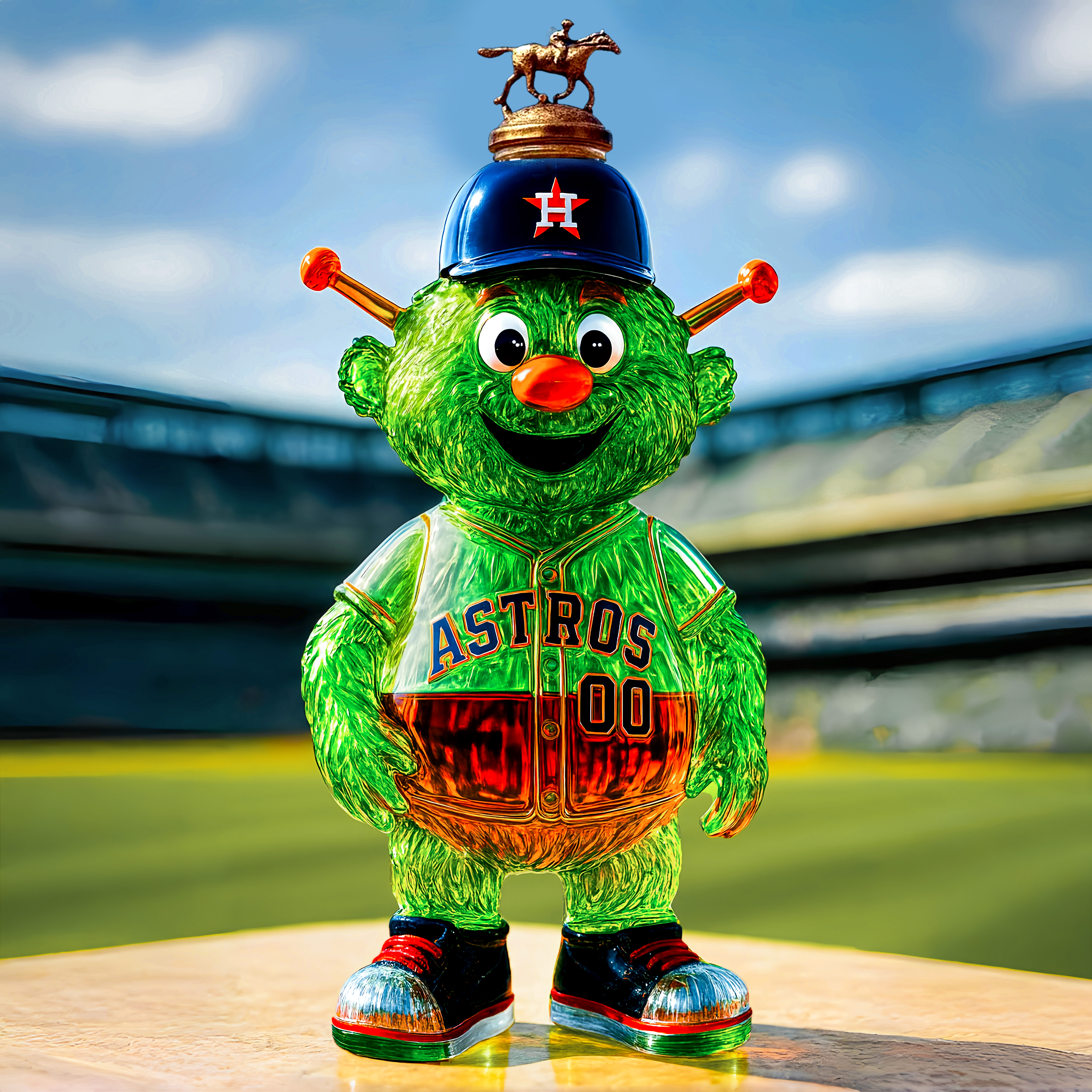 ASTROS ORBIT WHISKEY BOTTLE