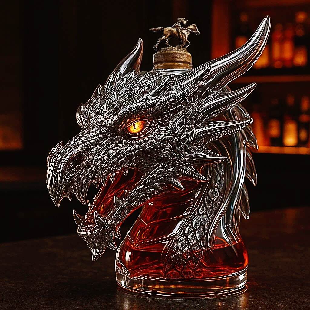 Viking tap whiskey bottle