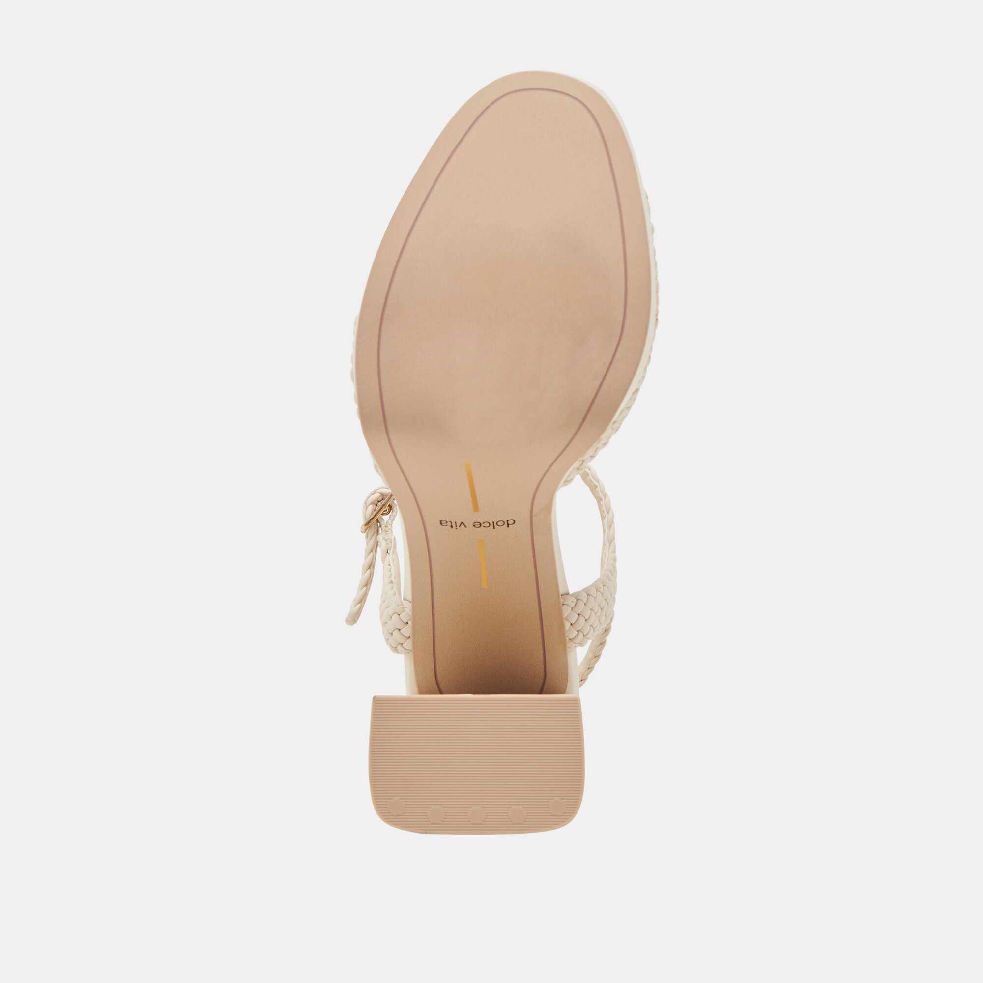 PEYTEN WIDE HEELS CREME WOVEN STELLA