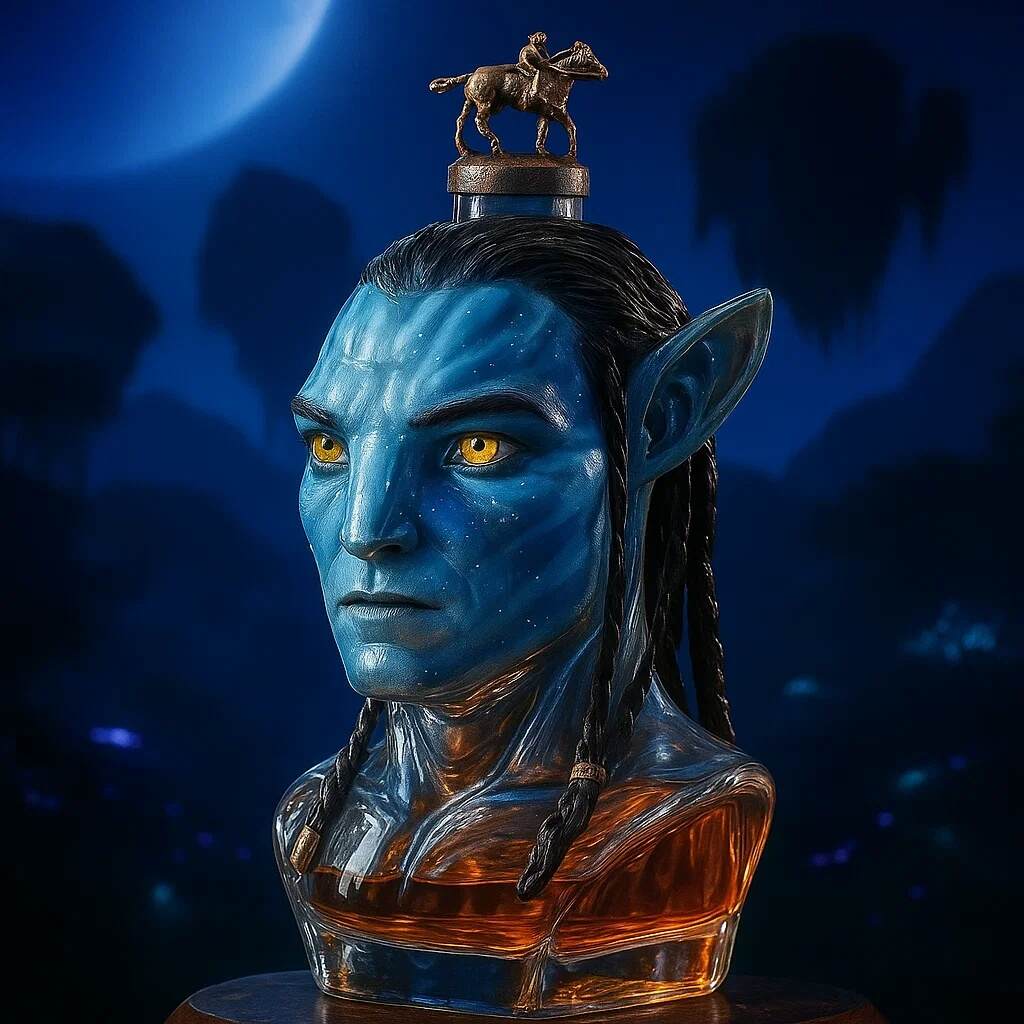 Avatar—Jake Sully & Neytiri Limited Edition Whisky Bottle