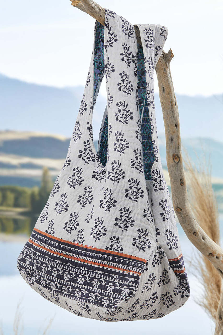 Kantha Stitch Bag