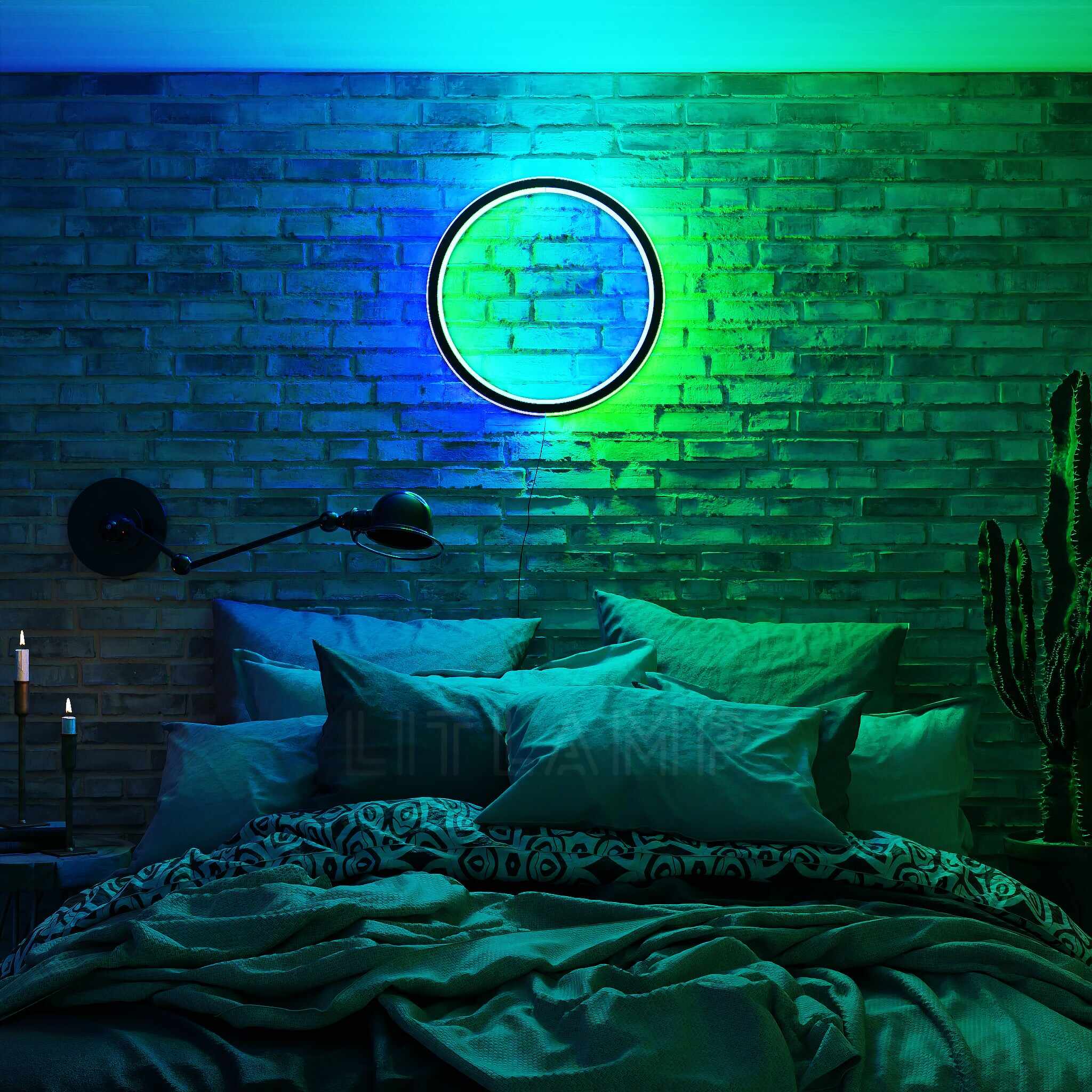 LED Color Changing Wall Lamp