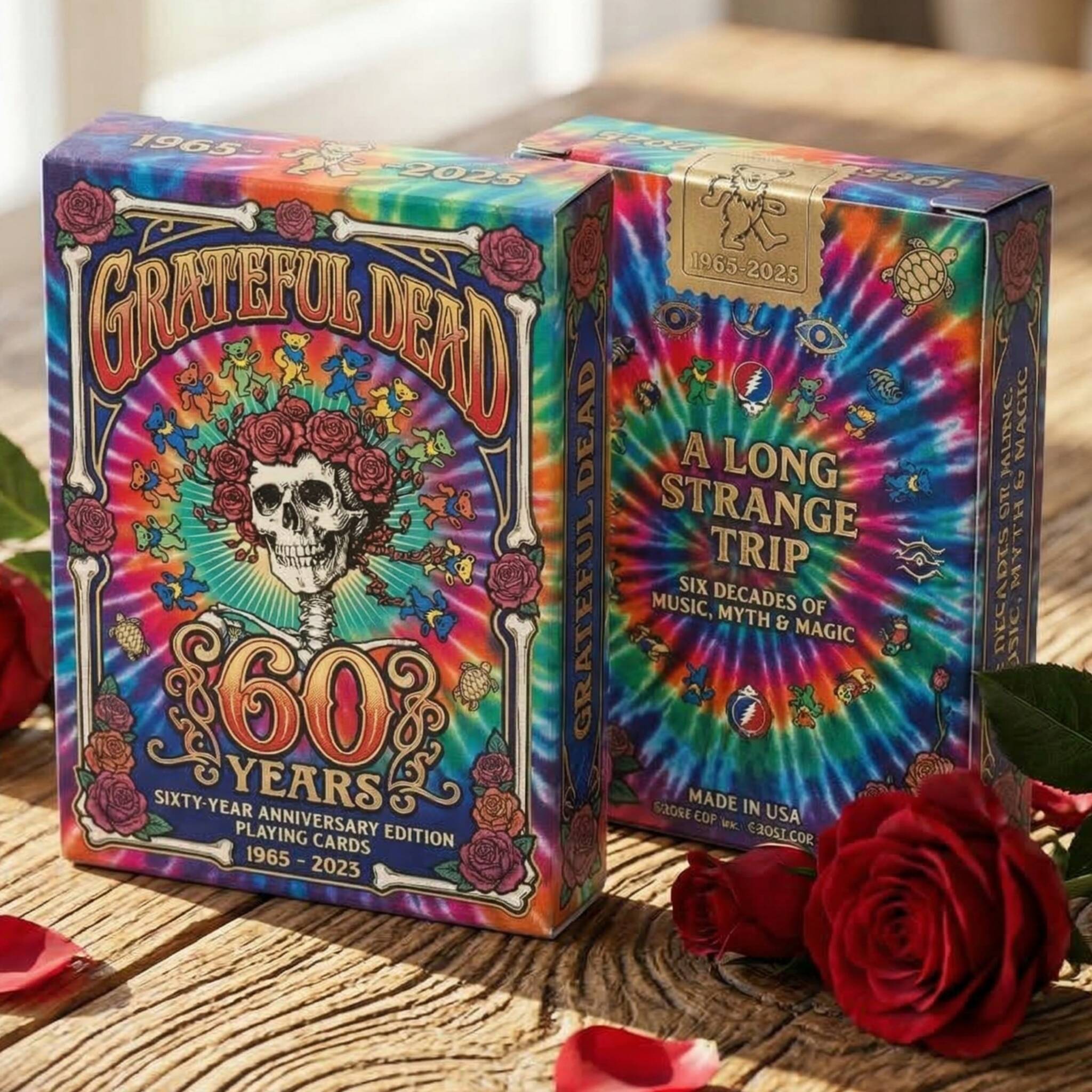 Grateful Dead 60th Playing Cards