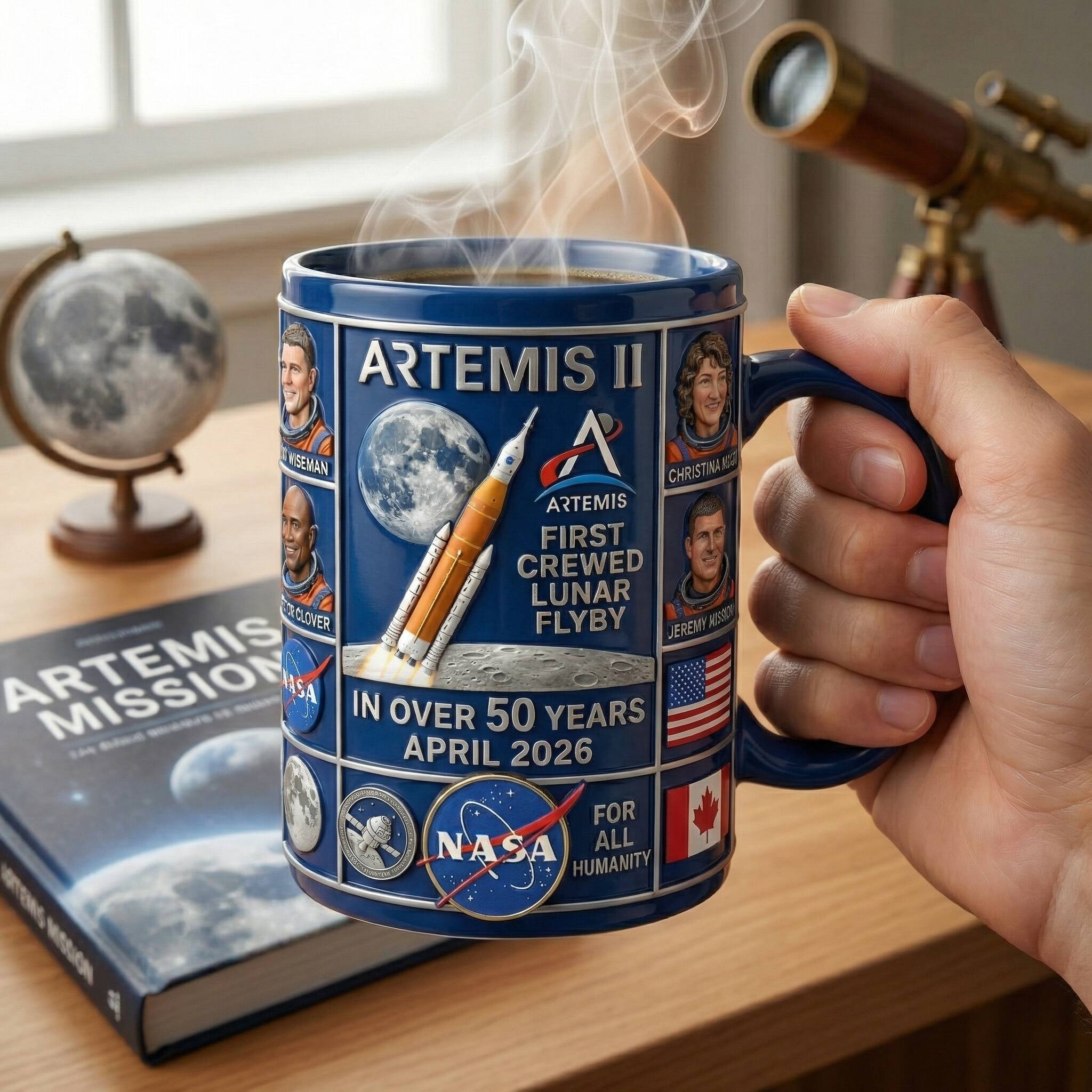 🚀🌕Artemis II Commemorative Mug